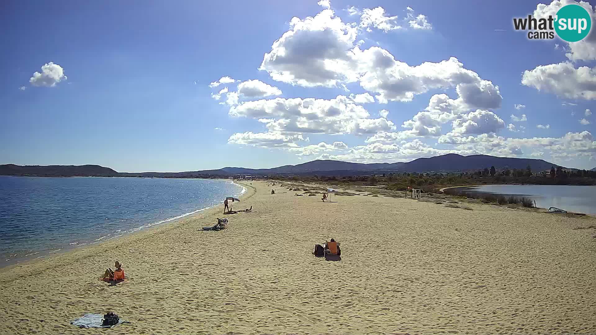 Olbia web kamera plaža Le Saline – Sardinija – Italija