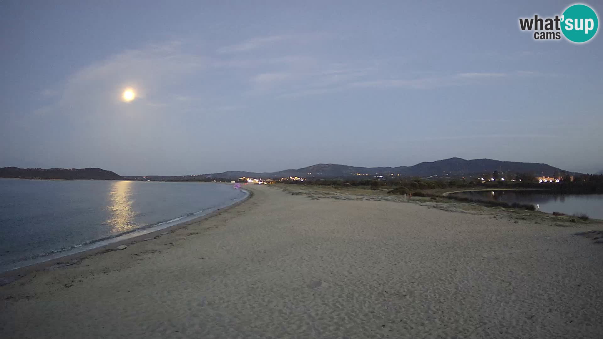 Olbia live webcam Le Saline beach – Sardinia