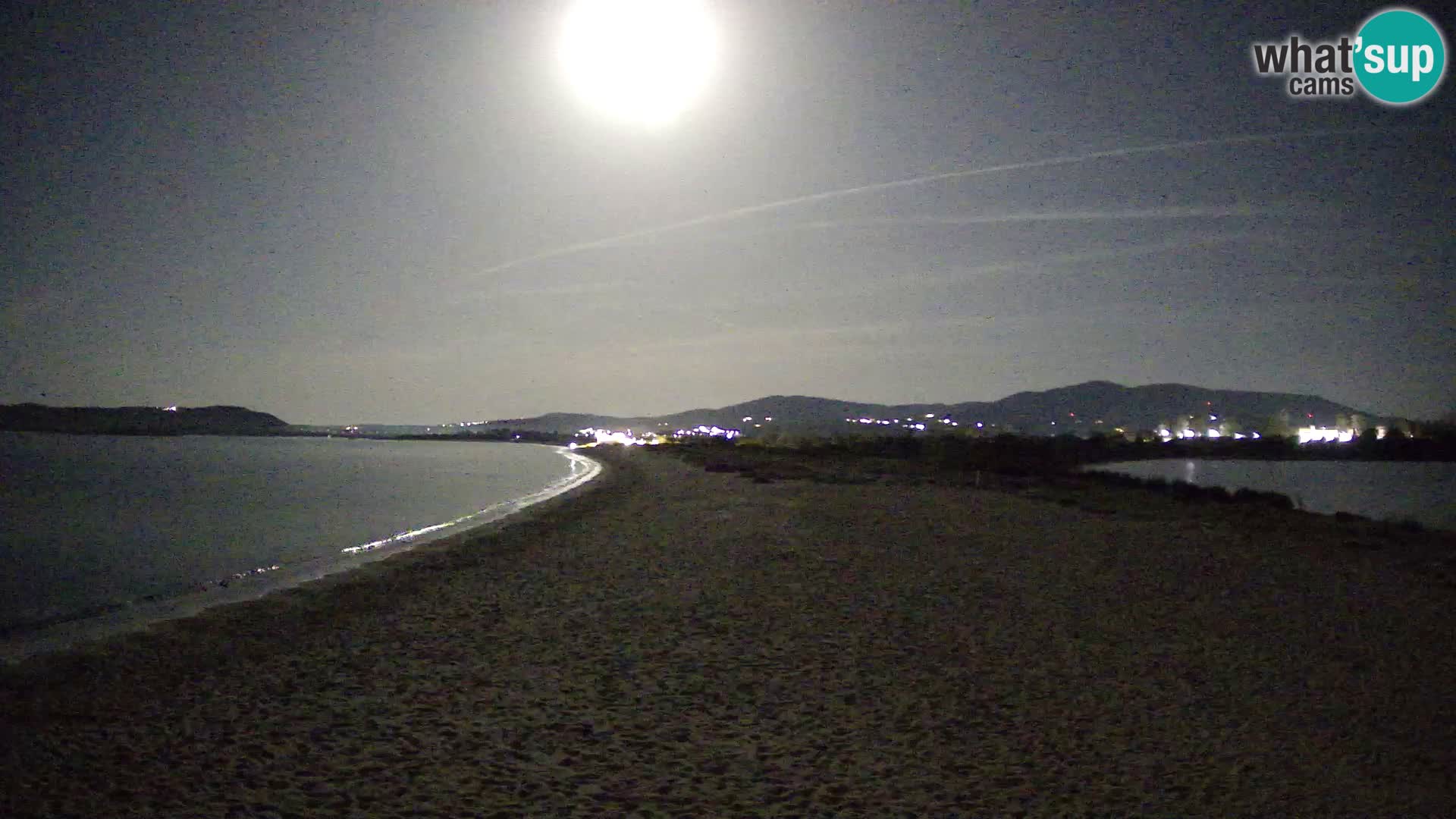 Olbia spletna kamera plaža Le Saline – Sardinija – Italija