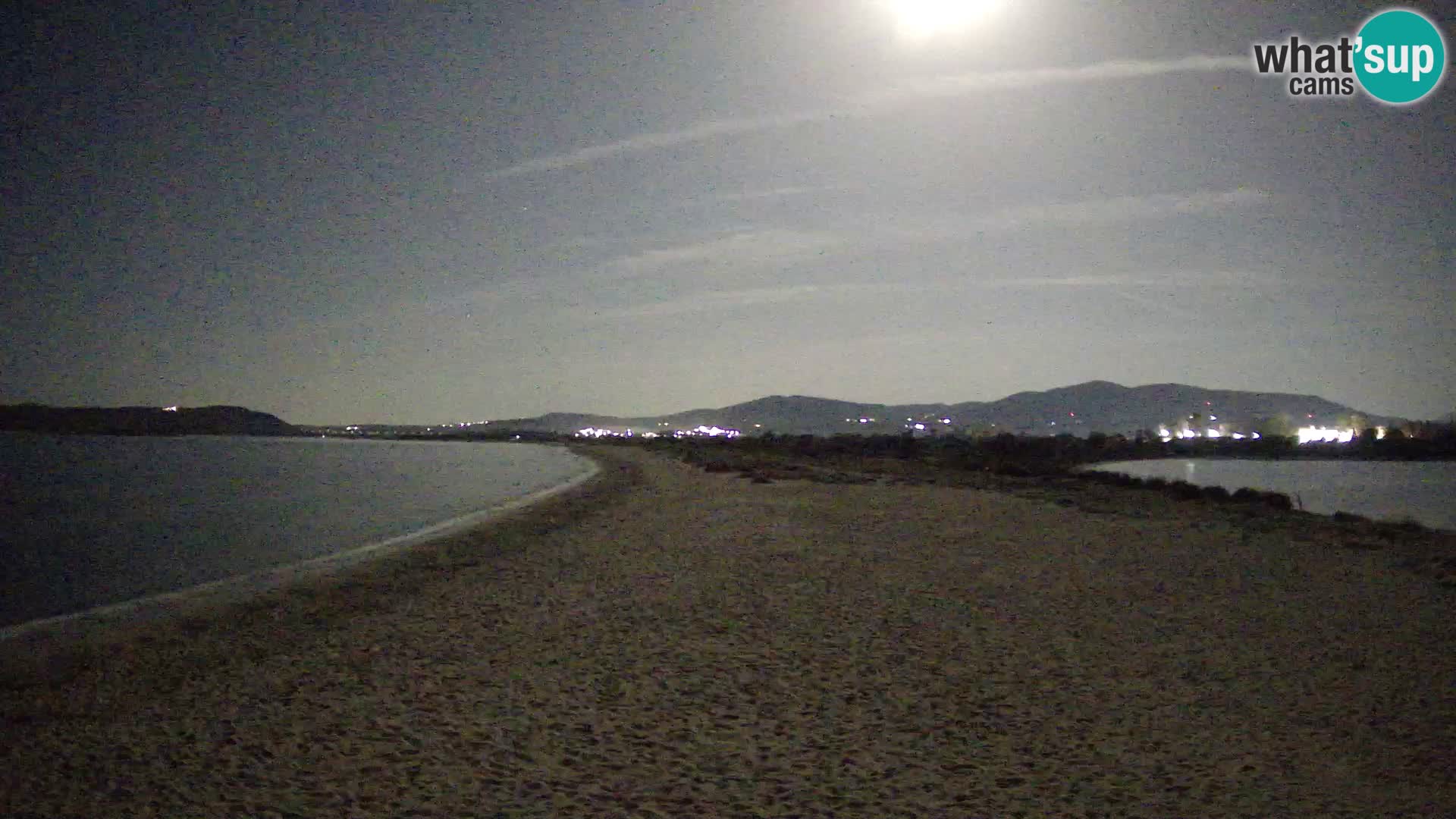 Olbia live webcam spiaggia Le Saline – Sardegna