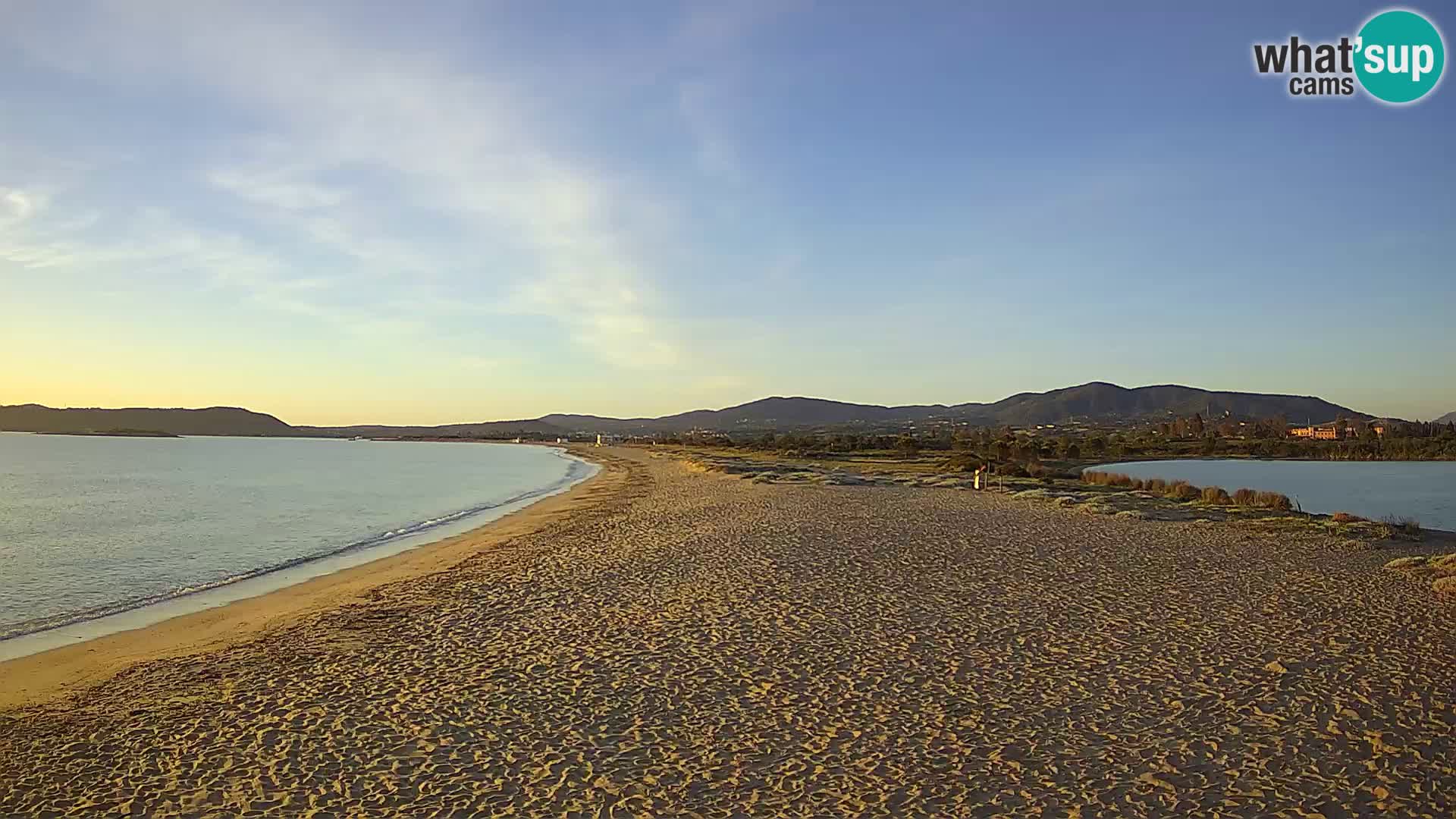 Olbia web kamera plaža Le Saline – Sardinija – Italija