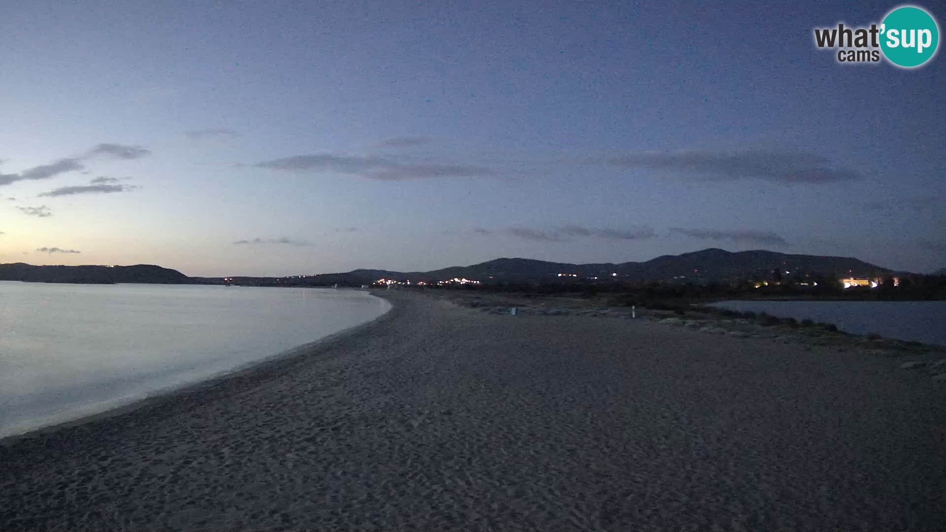 Olbia web kamera plaža Le Saline – Sardinija – Italija