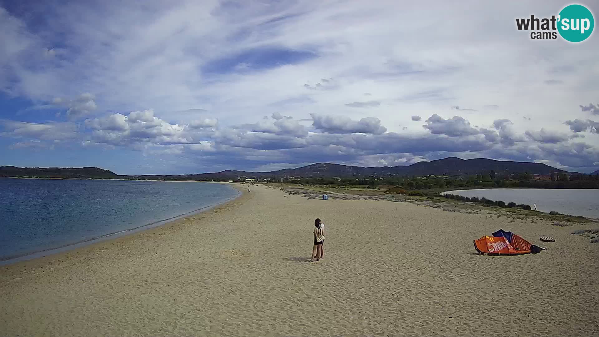 Olbia camera en vivo playa Le Saline – Cerdeña – Italia
