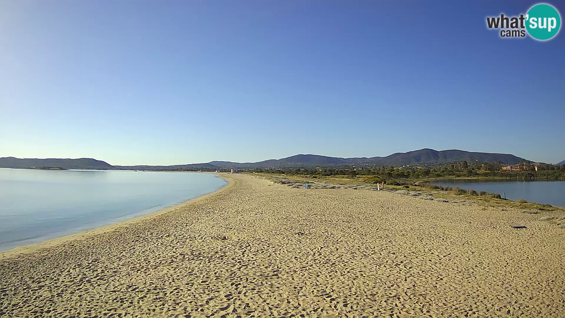 Olbia live webcam spiaggia Le Saline – Sardegna
