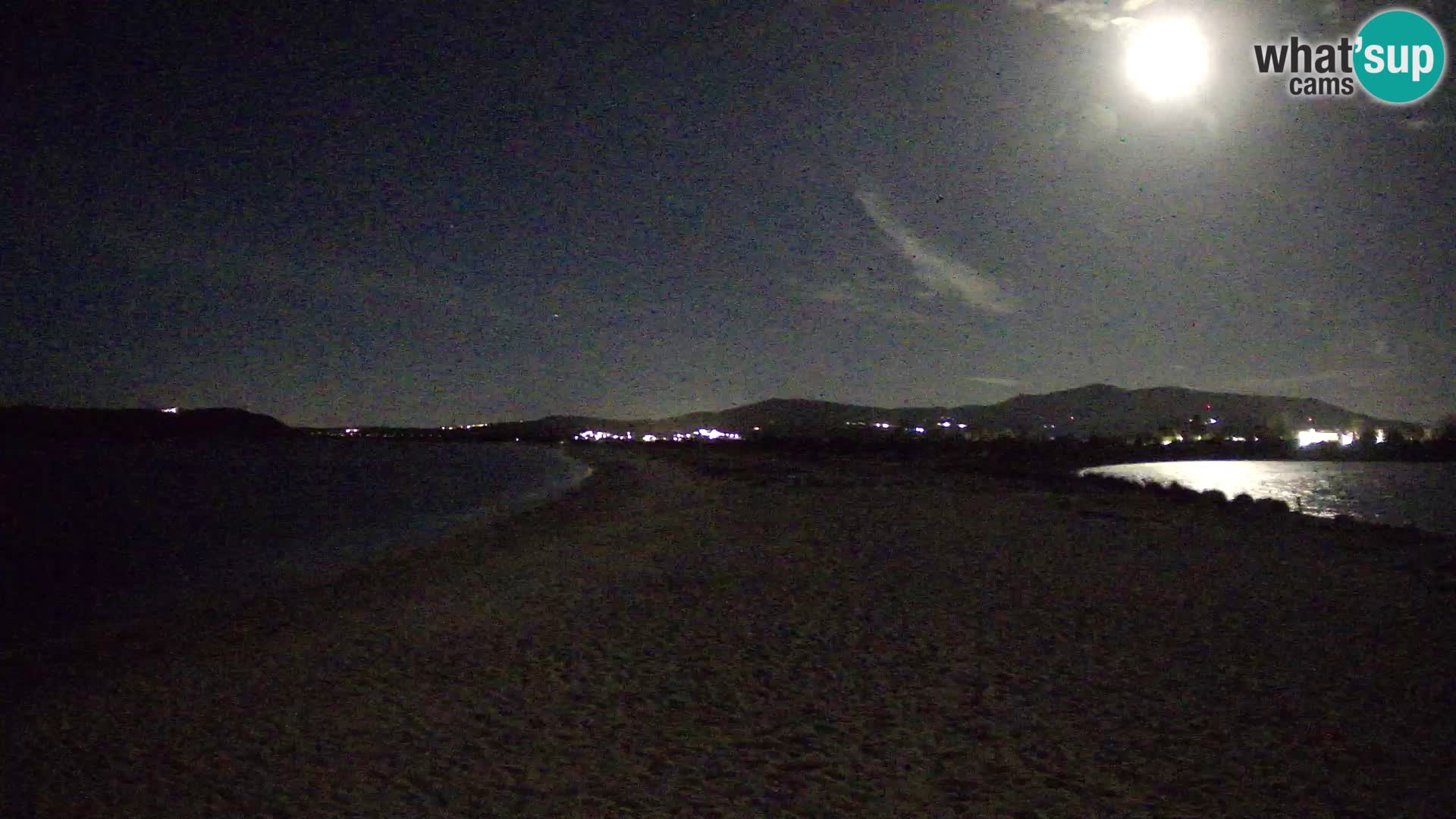 Olbia live webcam Le Saline beach – Sardinia
