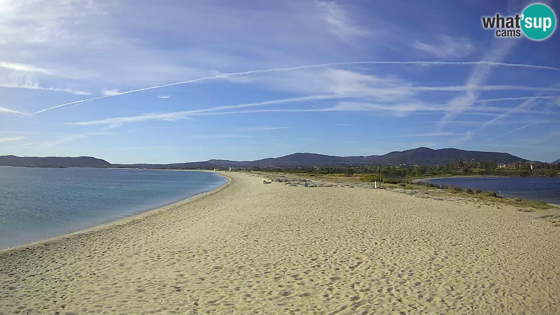 Olbia webcam Le Saline Strand – Sardinien – Italien