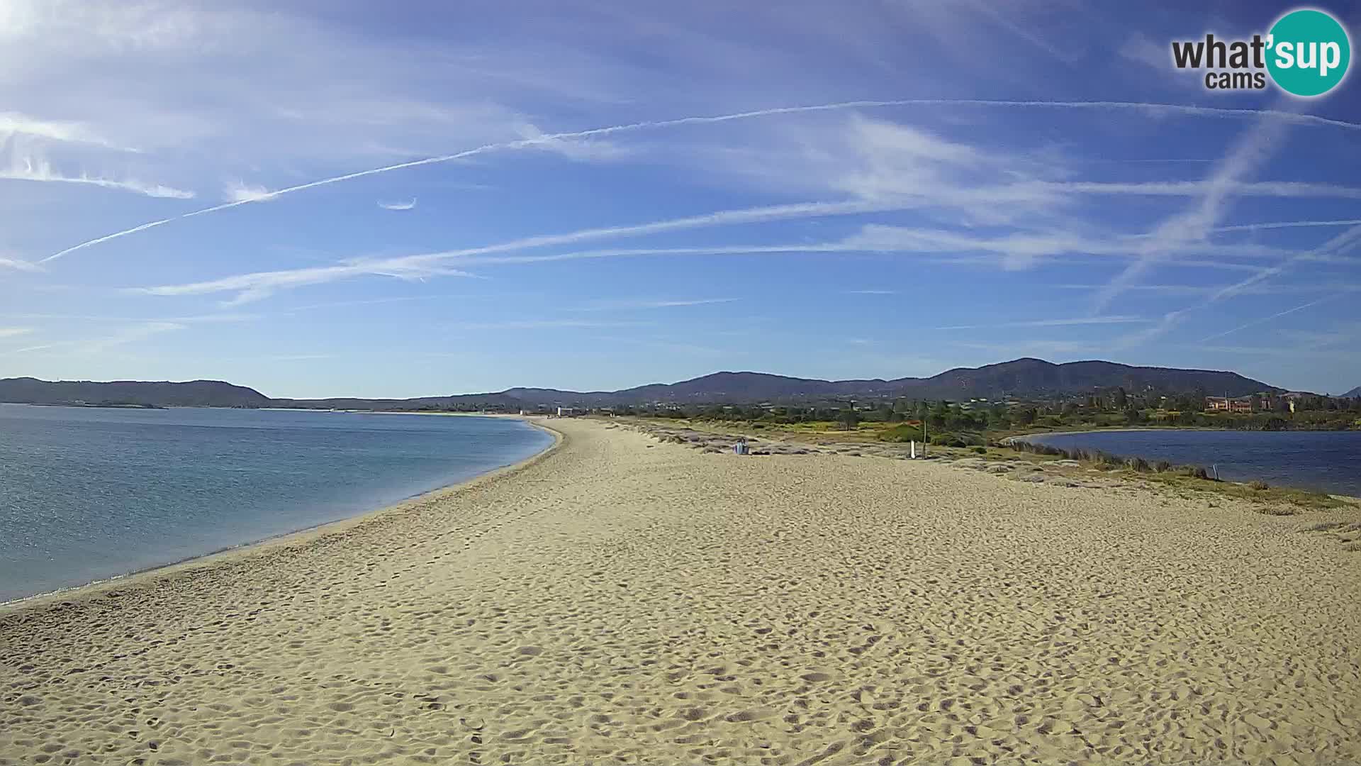 Olbia live webcam spiaggia Le Saline – Sardegna