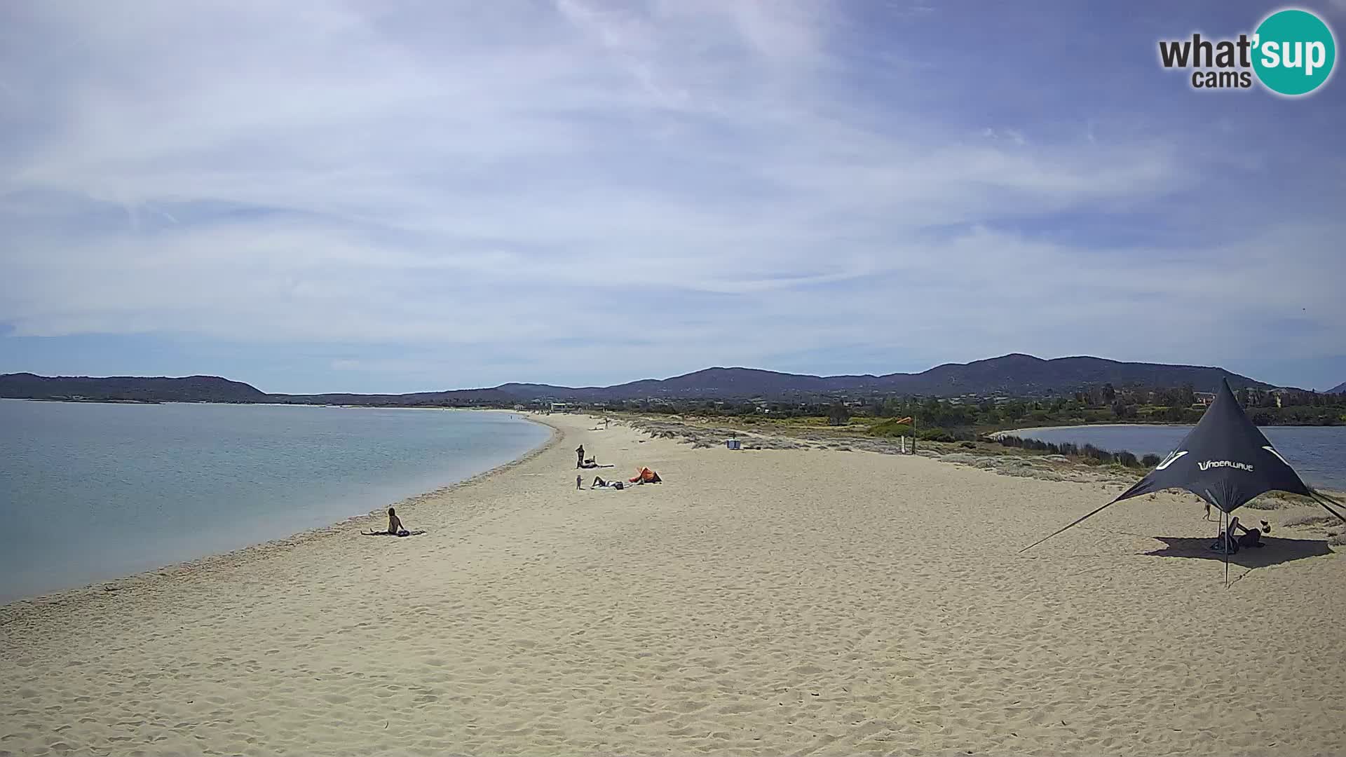 Olbia web kamera plaža Le Saline – Sardinija – Italija