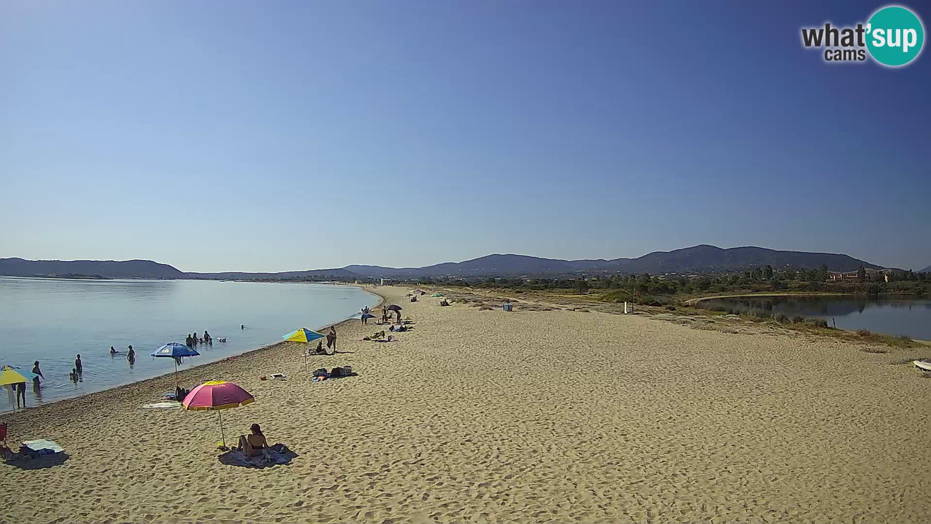Olbia live webcam spiaggia Le Saline – Sardegna