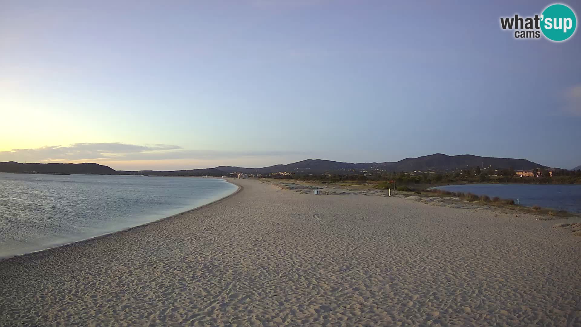 Olbia web kamera plaža Le Saline – Sardinija – Italija