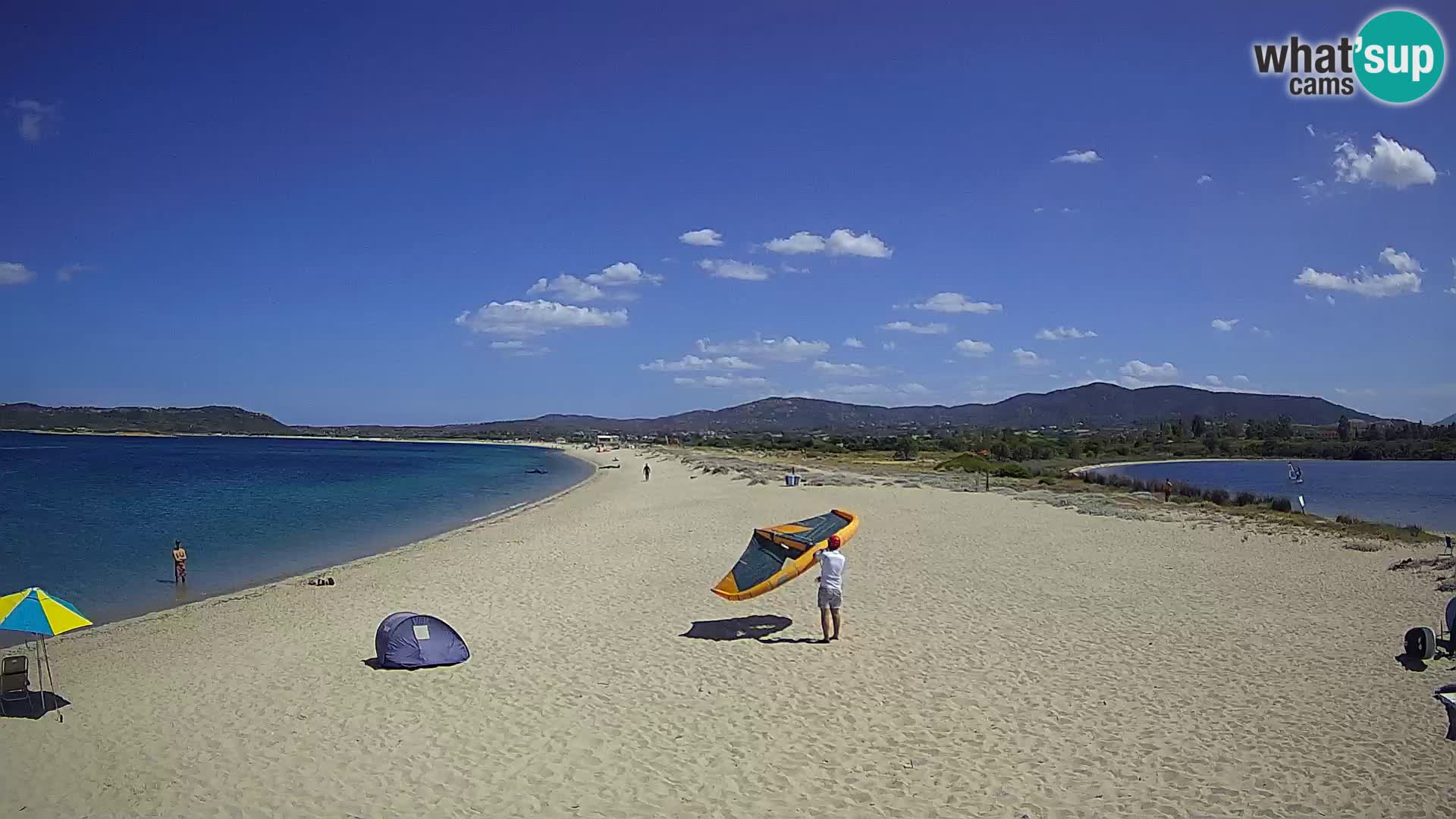 Olbia webcam Le Saline Strand – Sardinien – Italien