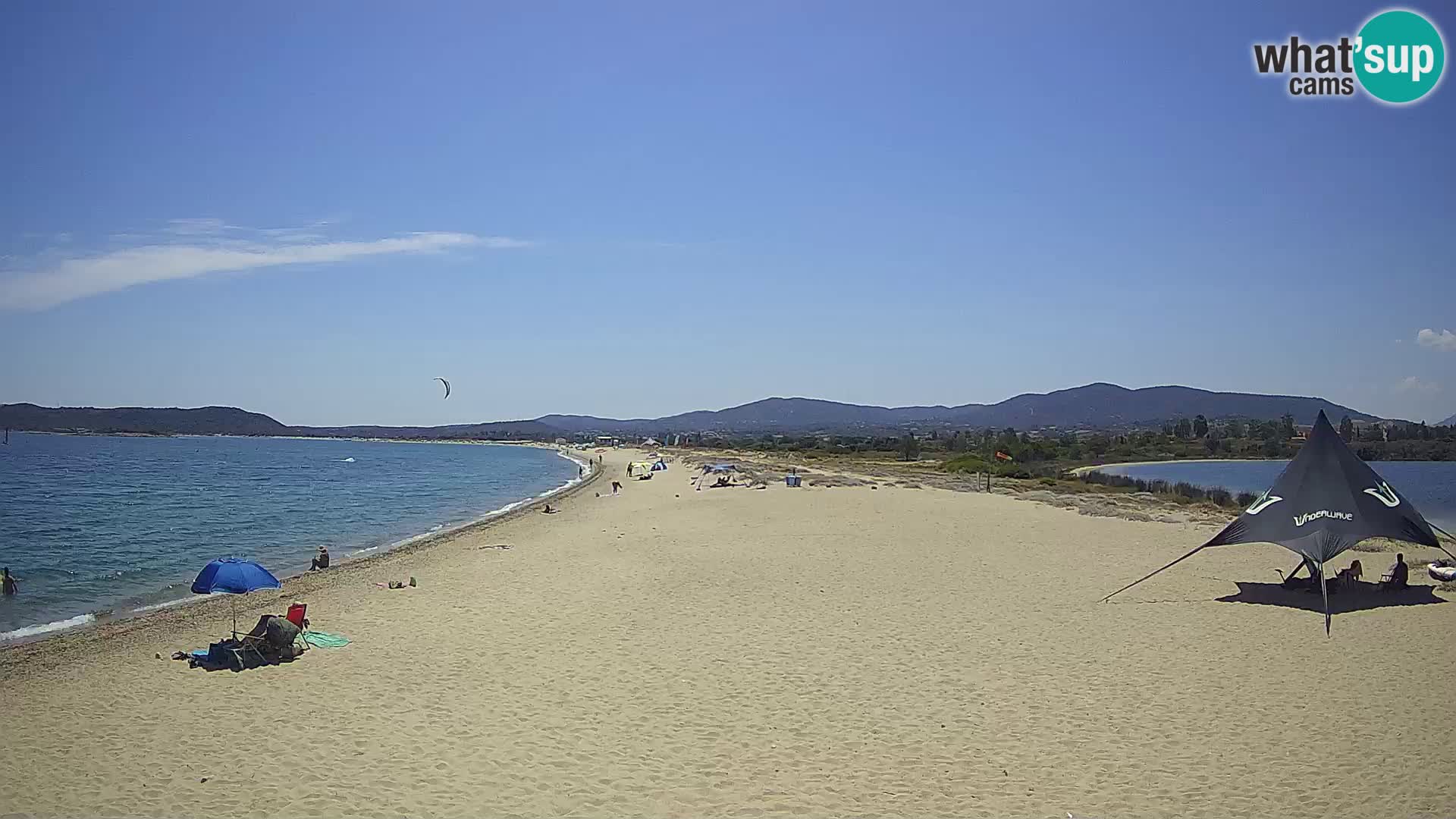 Olbia camera en vivo playa Le Saline – Cerdeña – Italia