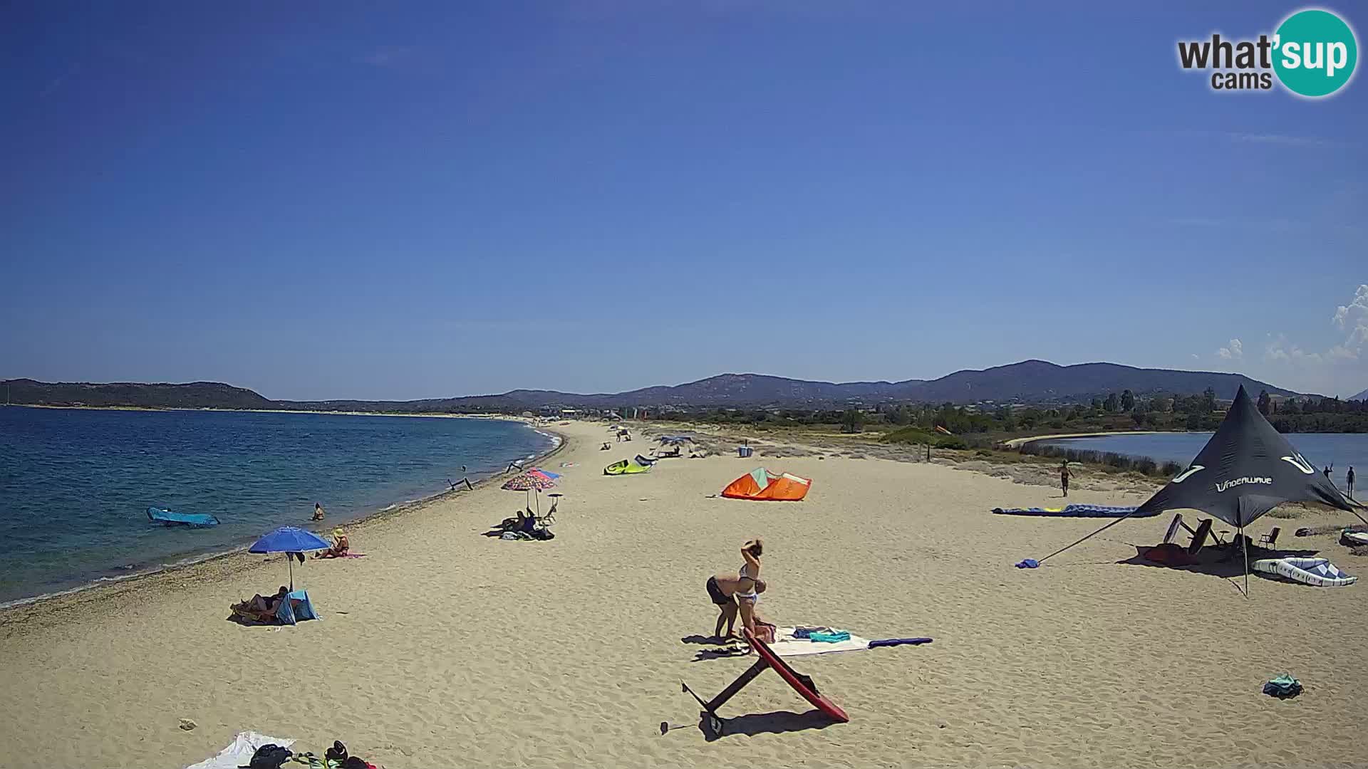 Olbia web kamera plaža Le Saline – Sardinija – Italija