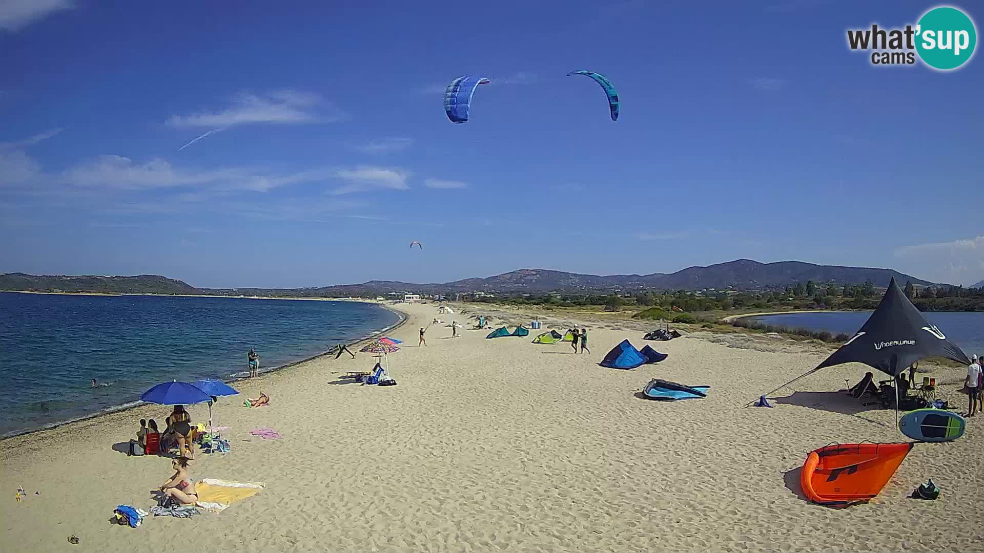 Olbia live webcam Le Saline beach – Sardinia