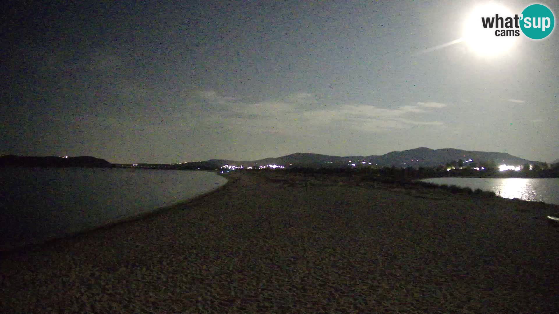 Olbia spletna kamera plaža Le Saline – Sardinija – Italija