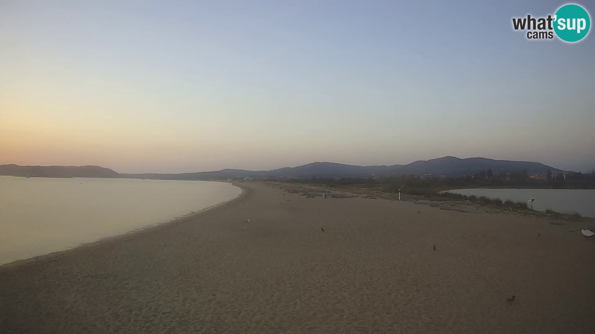 Olbia web kamera plaža Le Saline – Sardinija – Italija