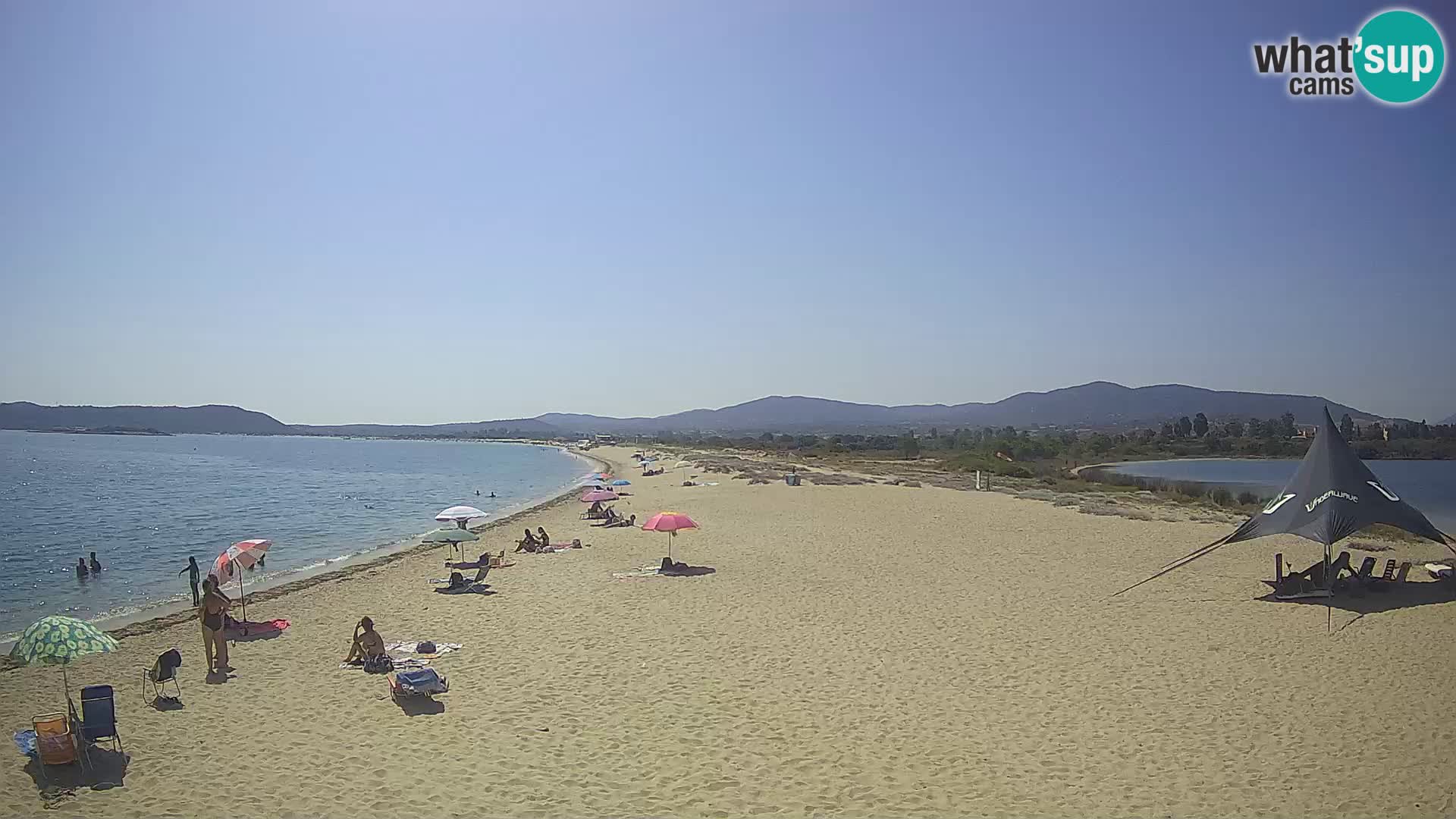 Olbia live webcam Le Saline beach – Sardinia