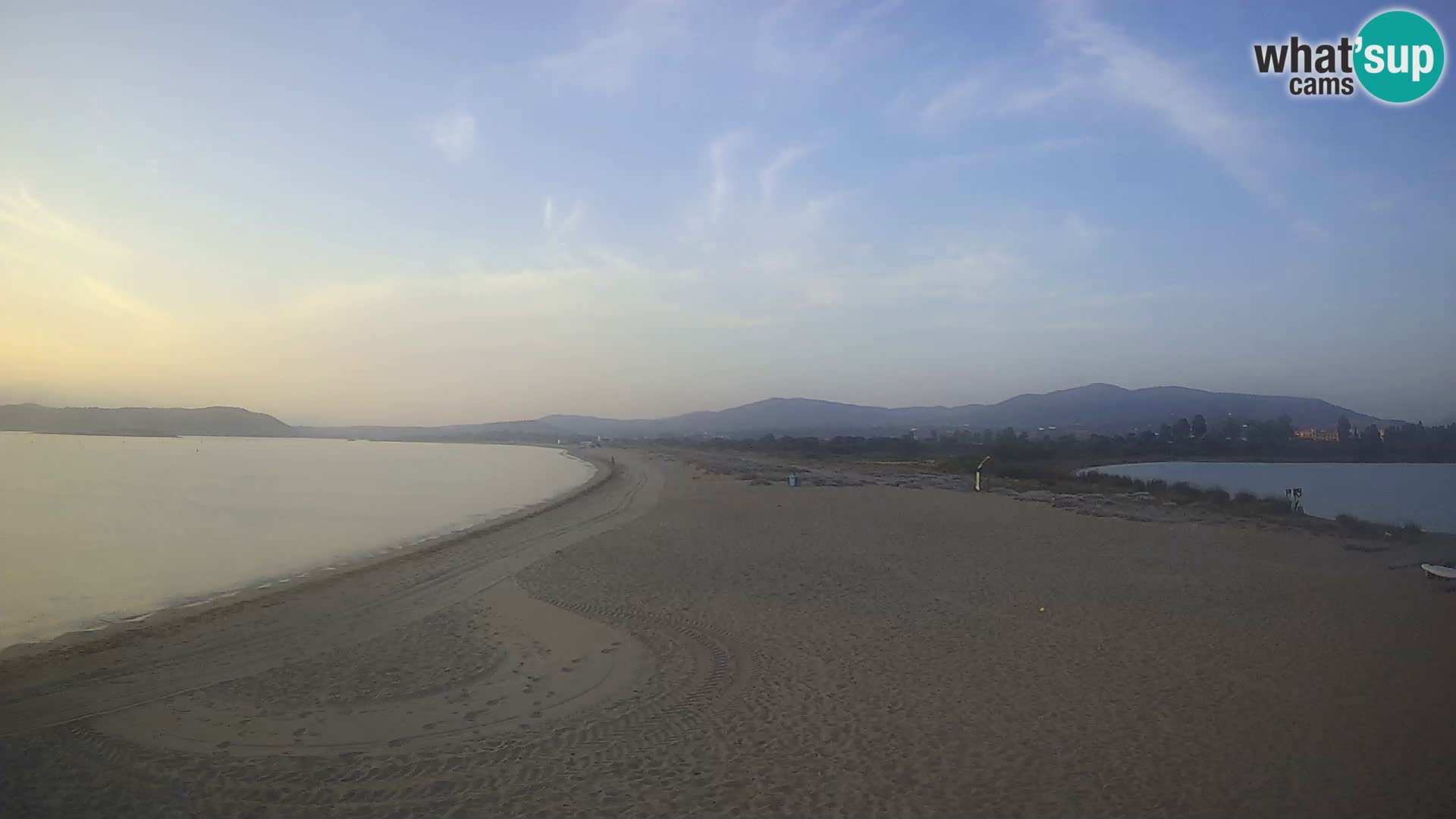 Olbia spletna kamera plaža Le Saline – Sardinija – Italija