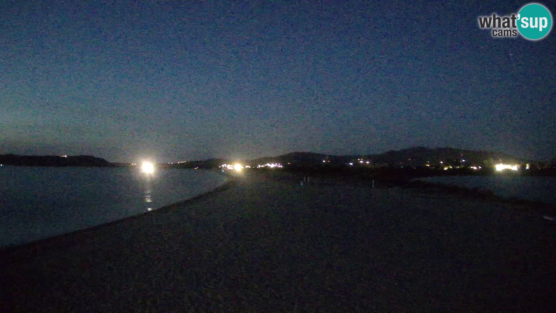 Olbia camera en vivo playa Le Saline – Cerdeña – Italia