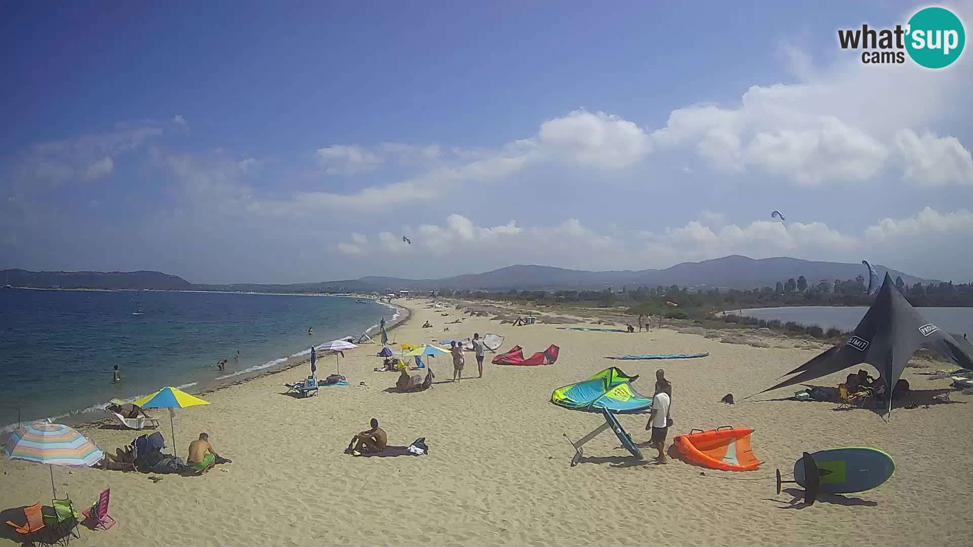 Olbia live webcam Le Saline beach – Sardinia
