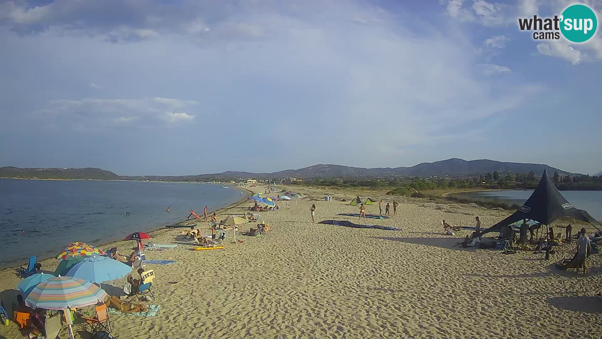 Olbia camera en vivo playa Le Saline – Cerdeña – Italia