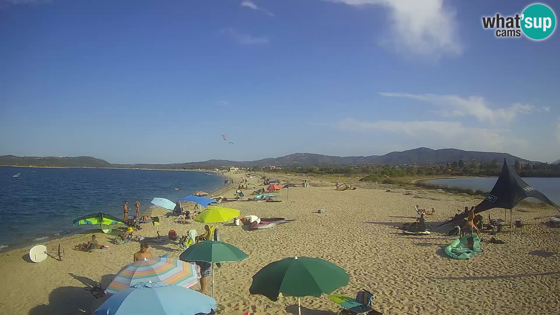 Olbia web kamera plaža Le Saline – Sardinija – Italija