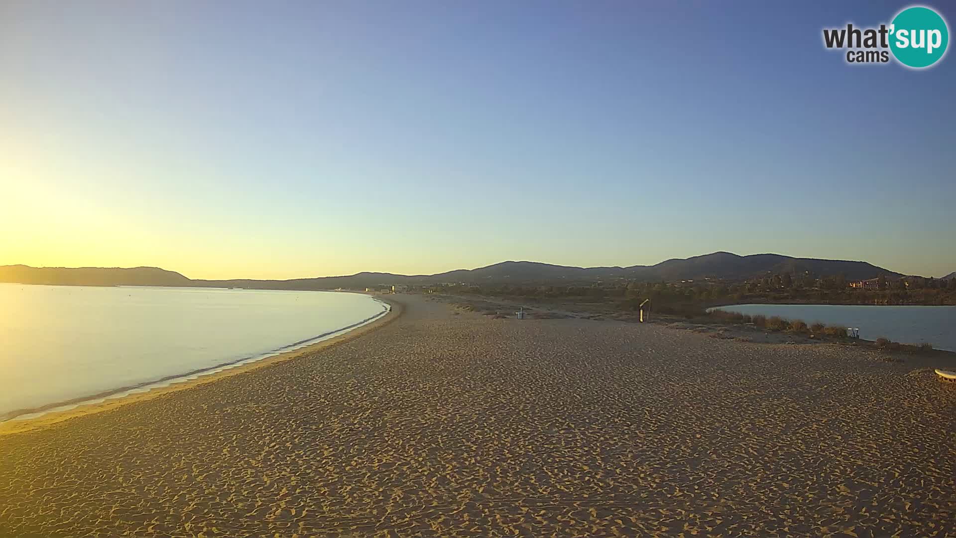 Olbia webcam Le Saline Strand – Sardinien – Italien