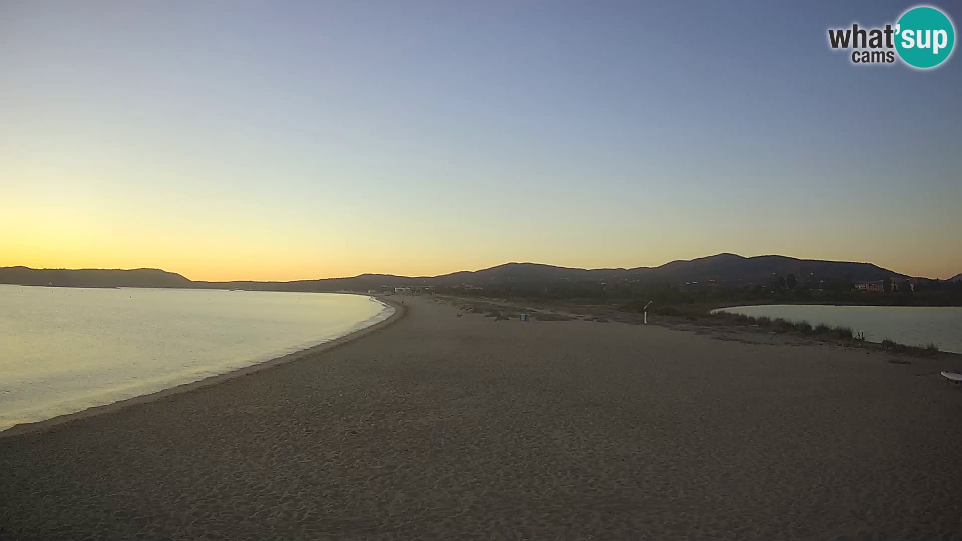 Olbia live webcam spiaggia Le Saline – Sardegna