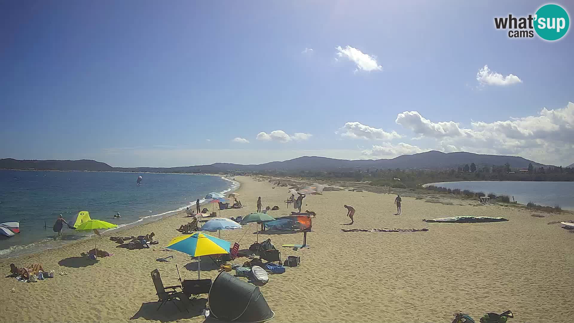 Olbia live webcam Le Saline beach – Sardinia