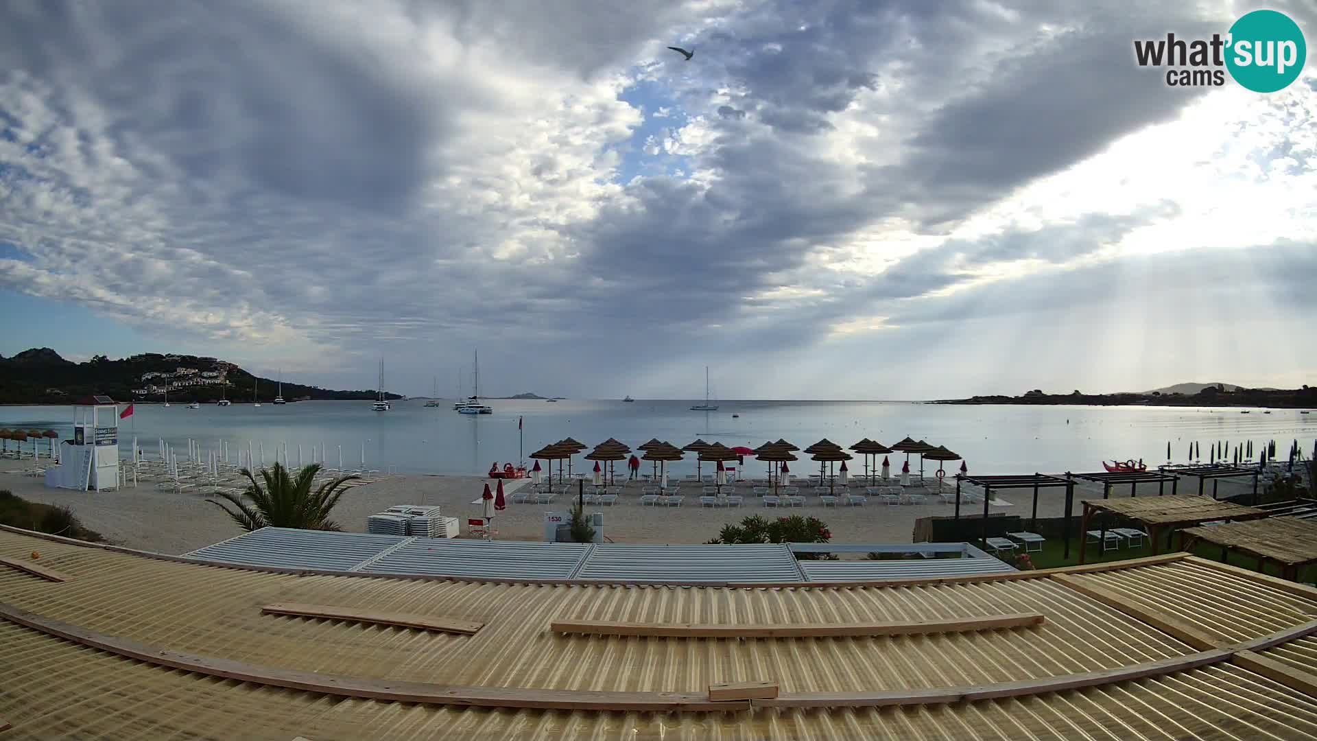 Cámara en vivo de la playa Marinella – Porto Rotondo livecam Olbia – Cerdeña