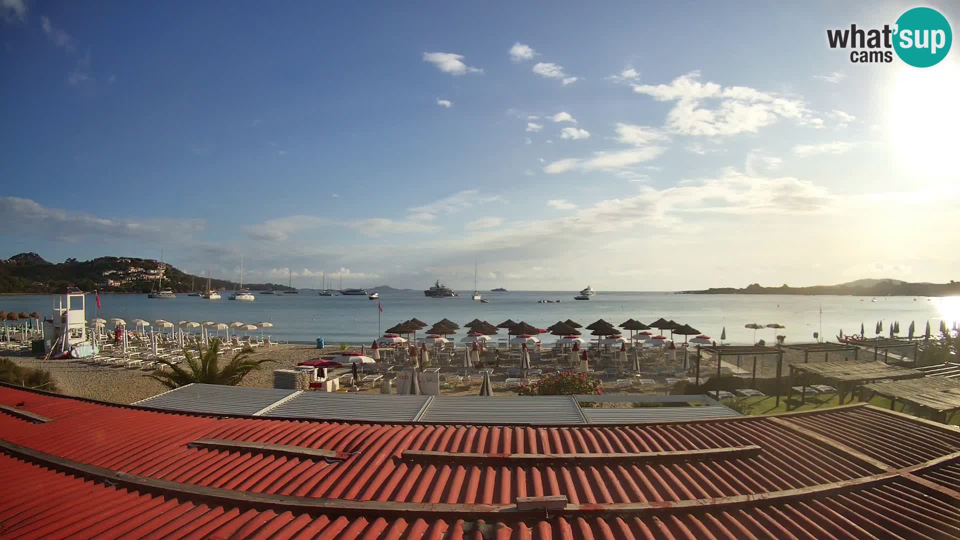 Cámara en vivo de la playa Marinella – Porto Rotondo livecam Olbia – Cerdeña