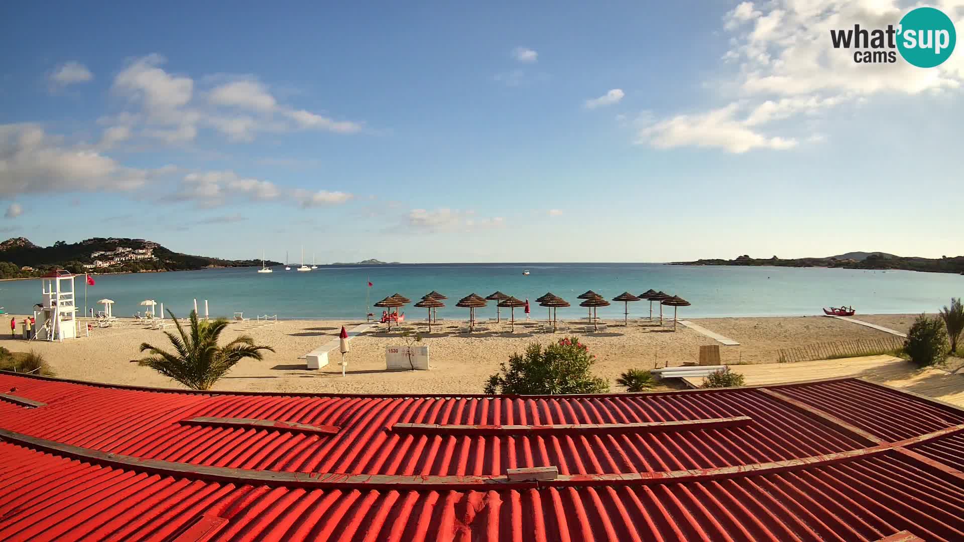 Spletna kamera plaža Marinella – Porto Rotondo v živo Olbia – Sardinija