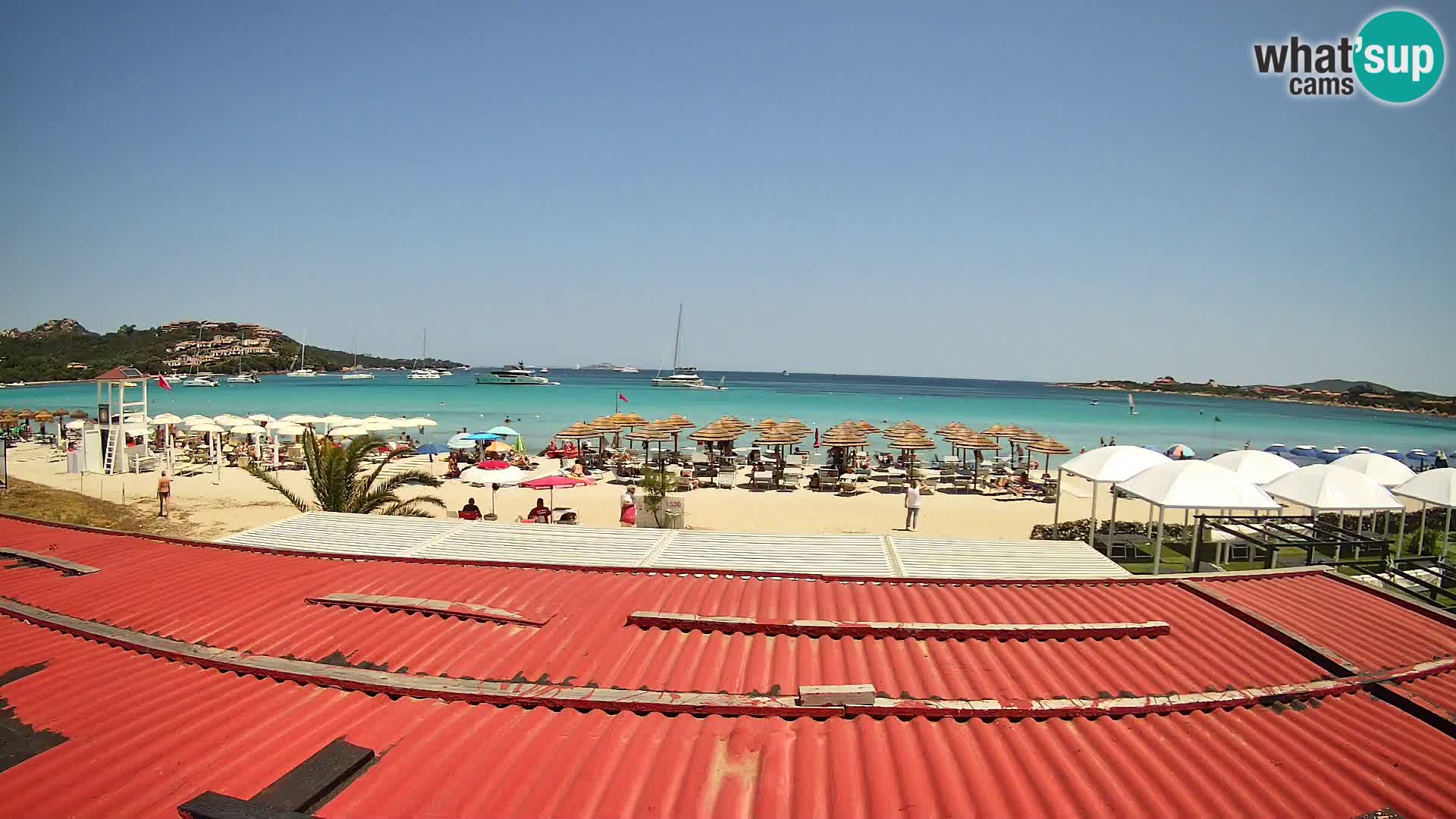 Web kamera Marinella plaže – Porto Rotondo u živo Olbia – Sardinija