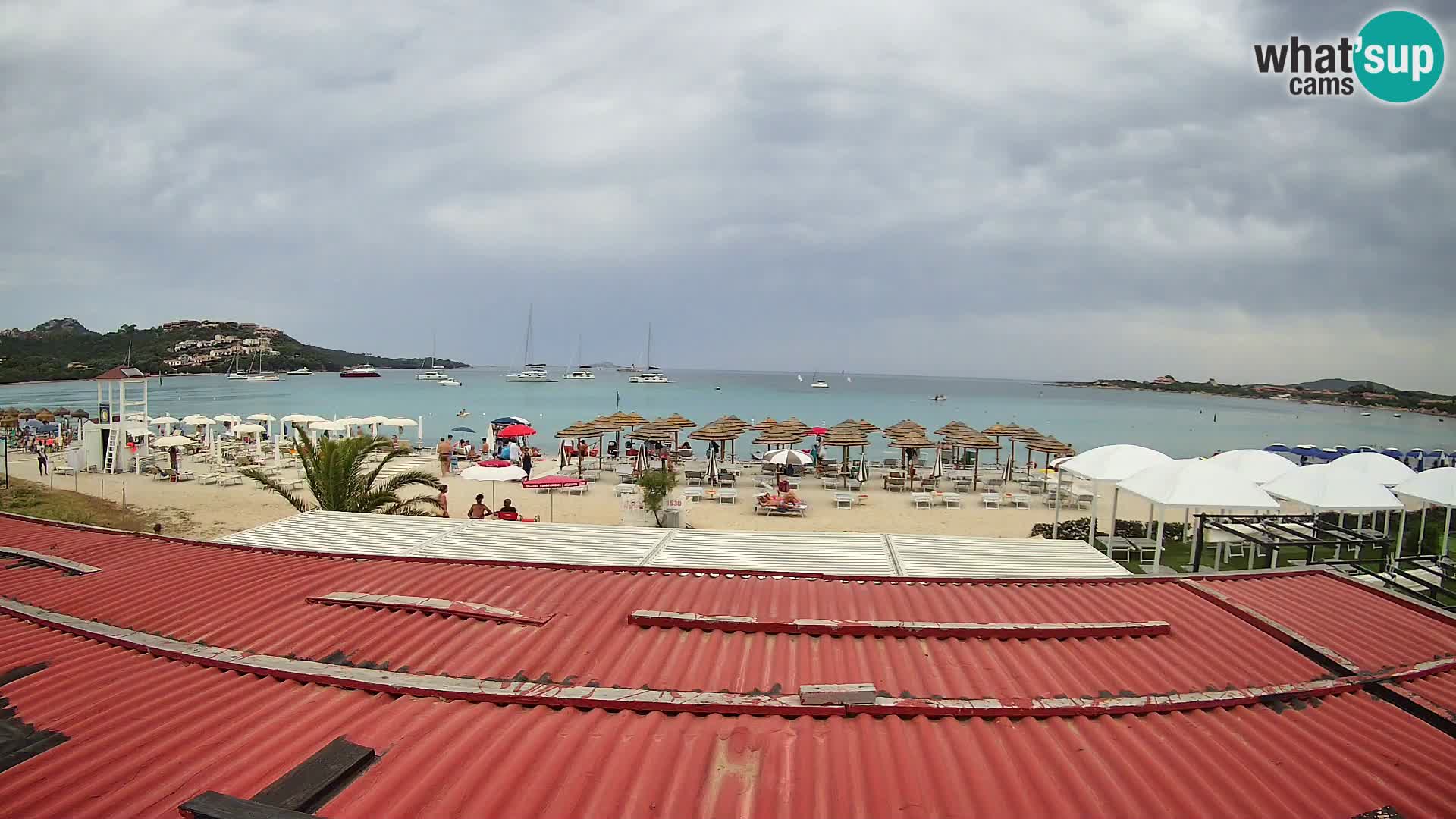 Cámara en vivo de la playa Marinella – Porto Rotondo livecam Olbia – Cerdeña