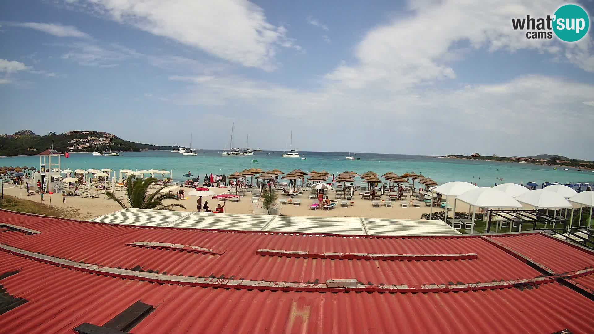 Cámara en vivo de la playa Marinella – Porto Rotondo livecam Olbia – Cerdeña