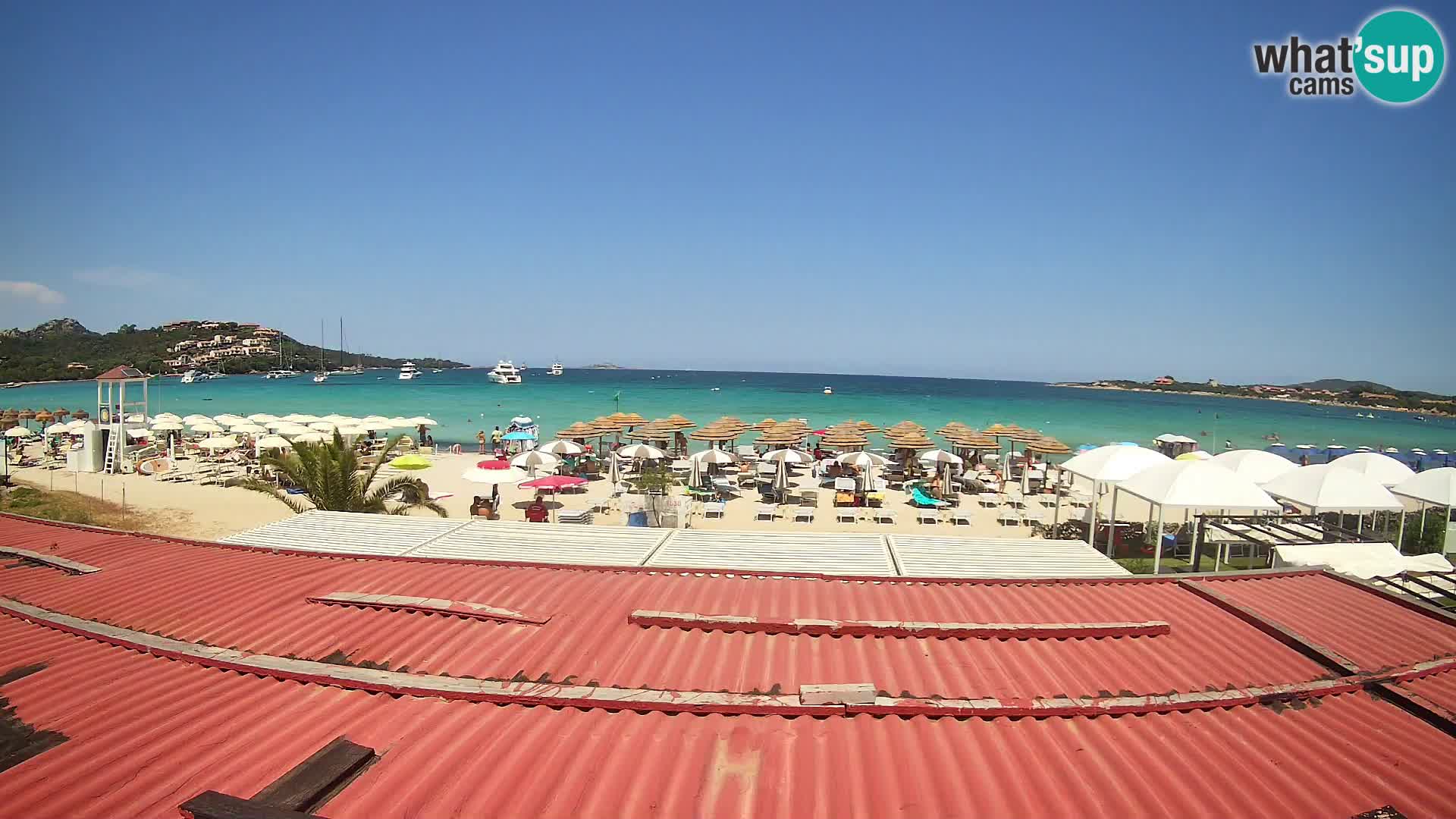Webcam spiaggia Marinella – Porto Rotondo live cam Olbia – Sardegna