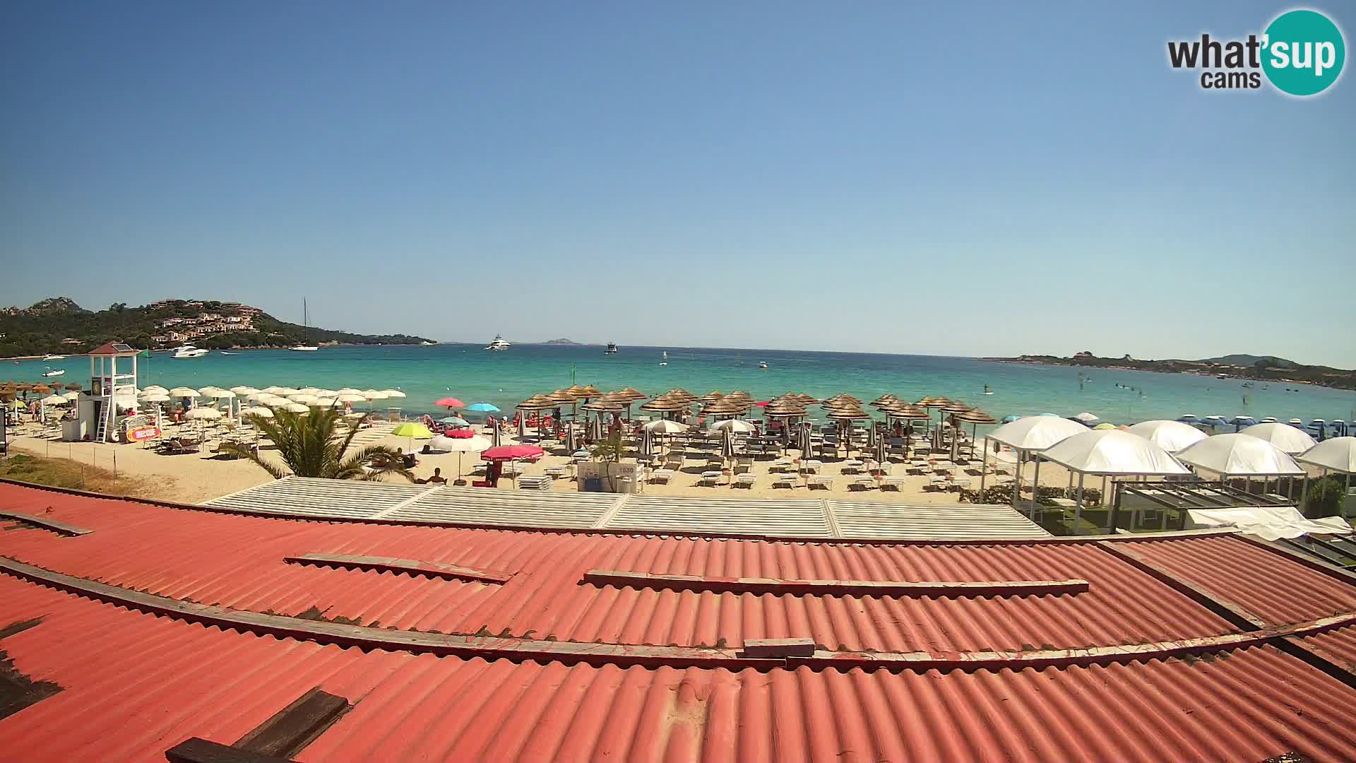 Web kamera Marinella plaže – Porto Rotondo u živo Olbia – Sardinija