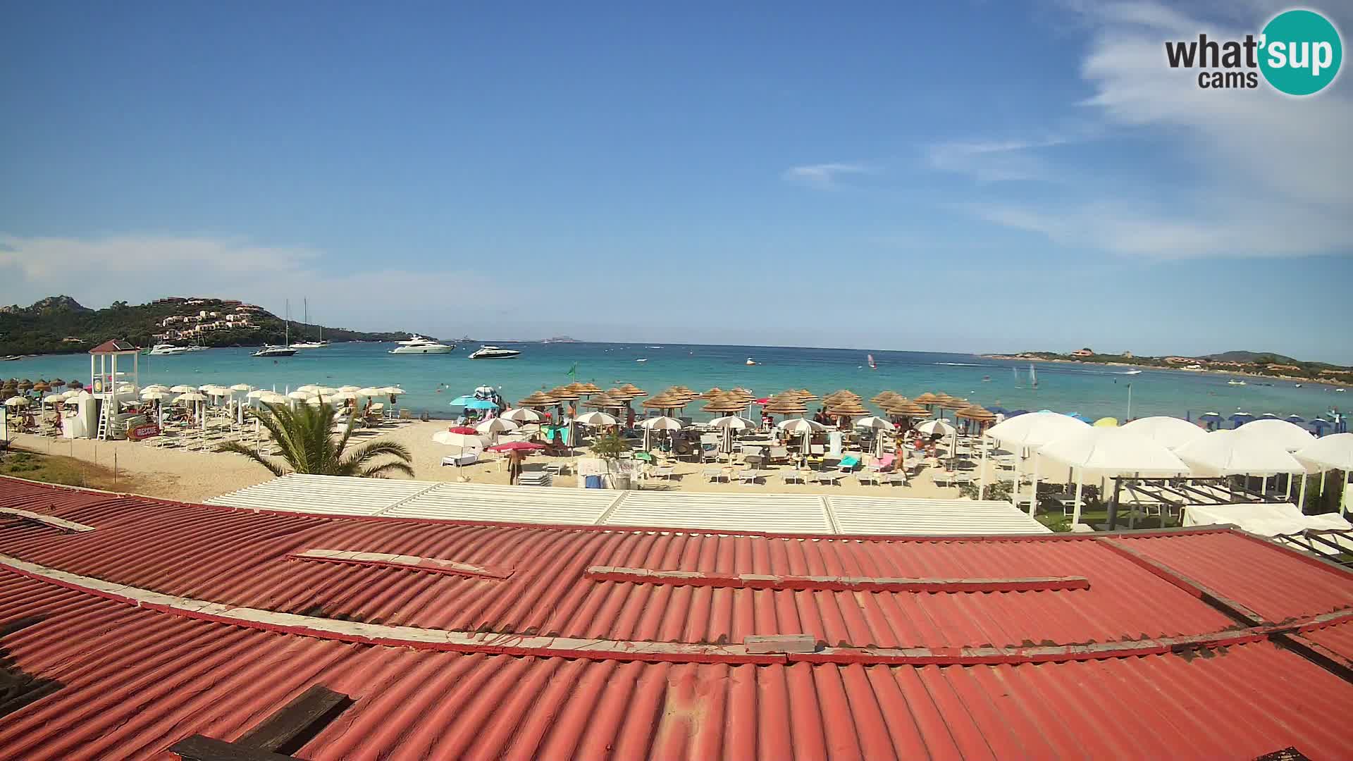 Webcam spiaggia Marinella – Porto Rotondo live cam Olbia – Sardegna
