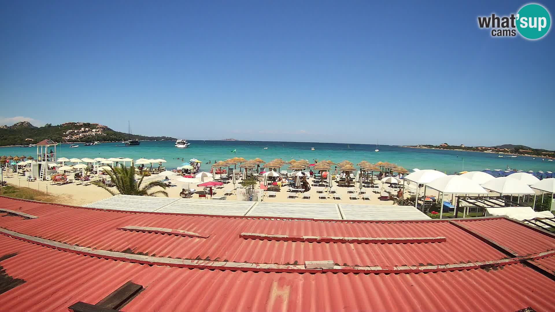 Web kamera Marinella plaže – Porto Rotondo u živo Olbia – Sardinija
