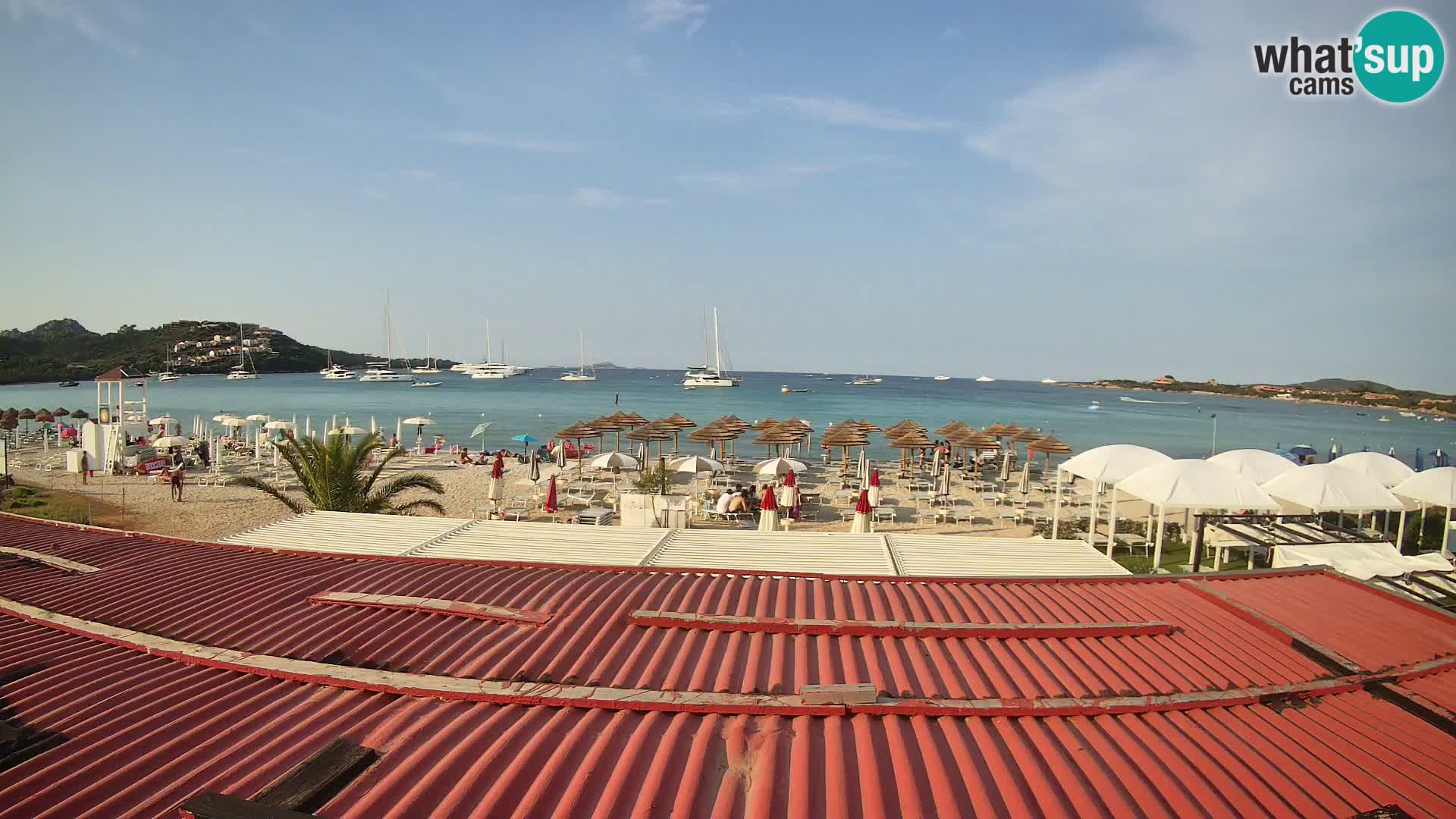 Cámara en vivo de la playa Marinella – Porto Rotondo livecam Olbia – Cerdeña