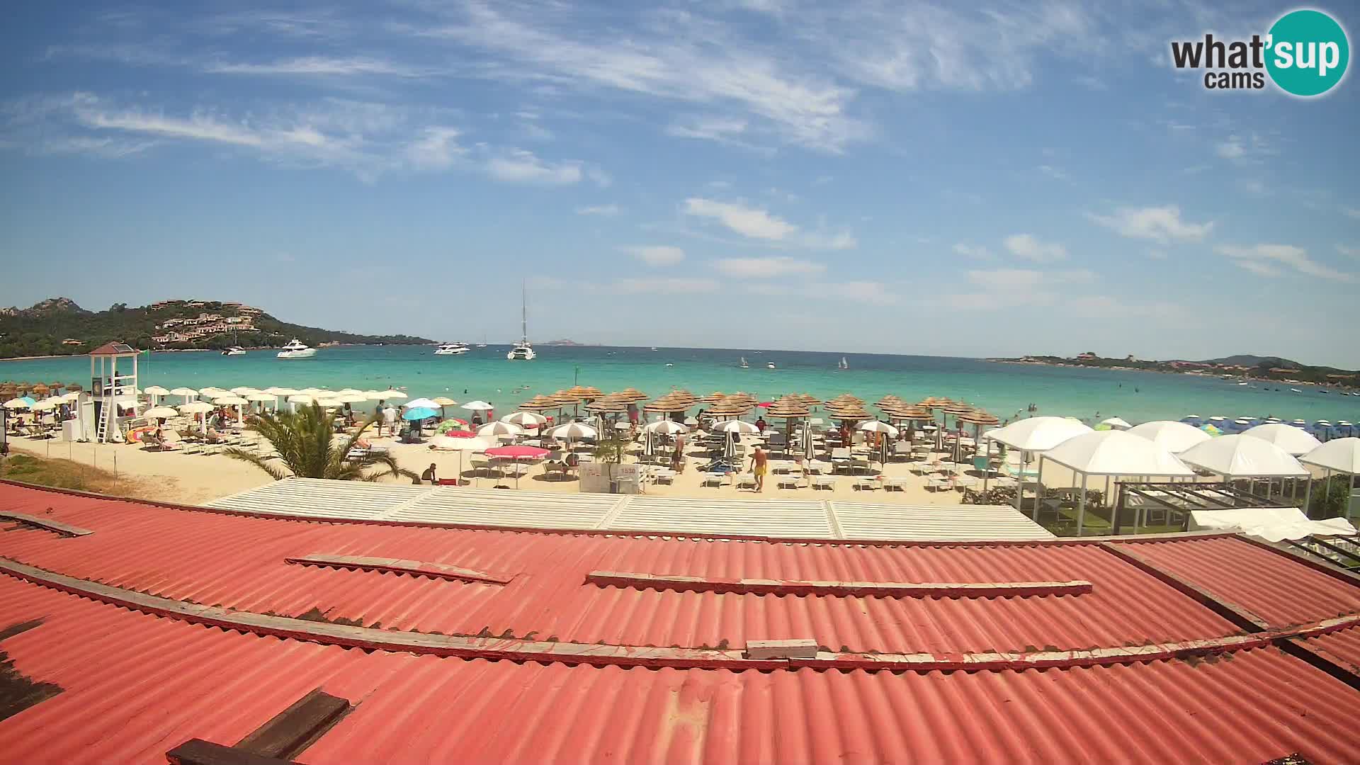 Web kamera Marinella plaže – Porto Rotondo u živo Olbia – Sardinija