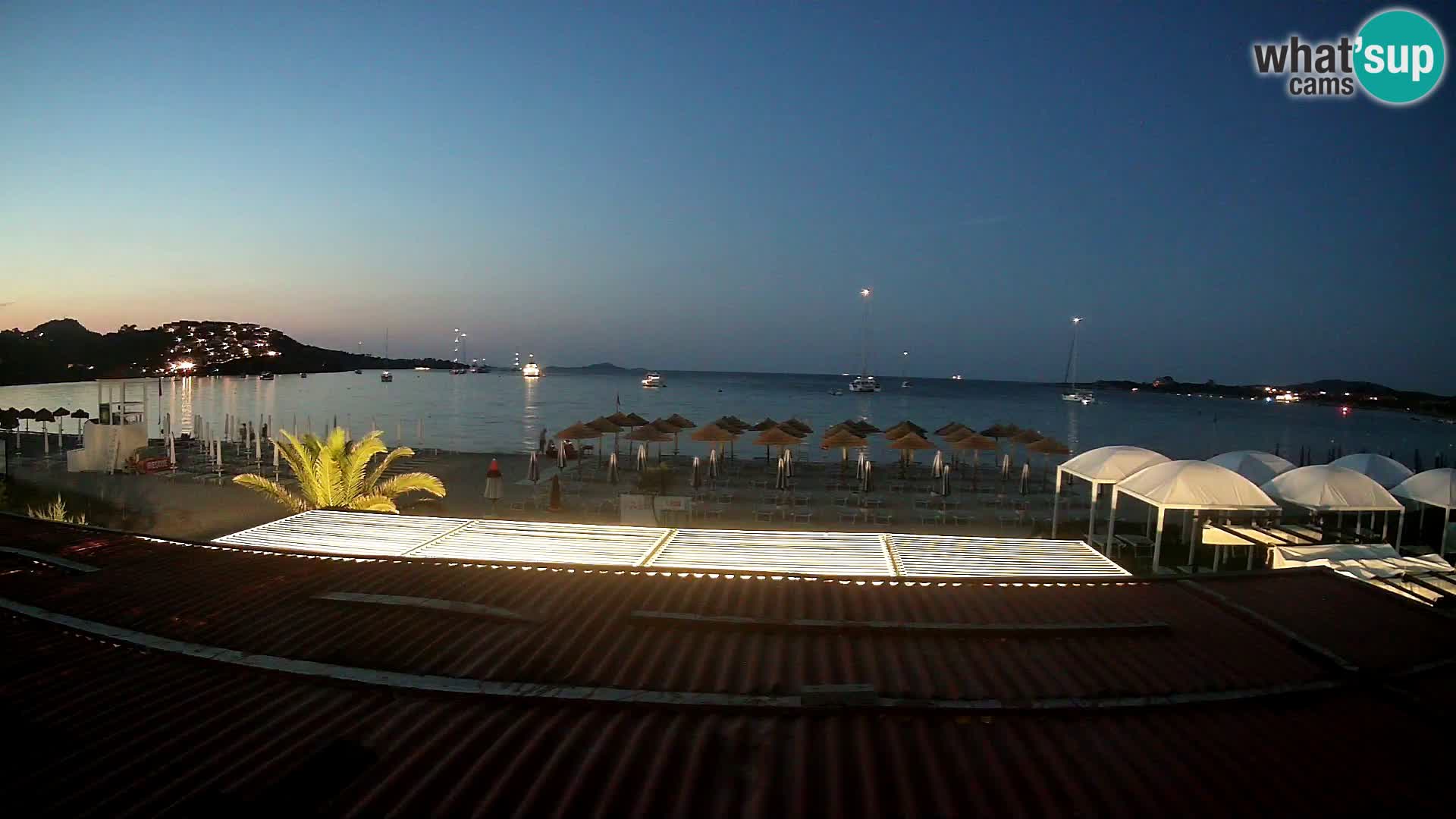 Webcam plage de Marinella – Porto Rotondo livecam Olbia – Sardaigne