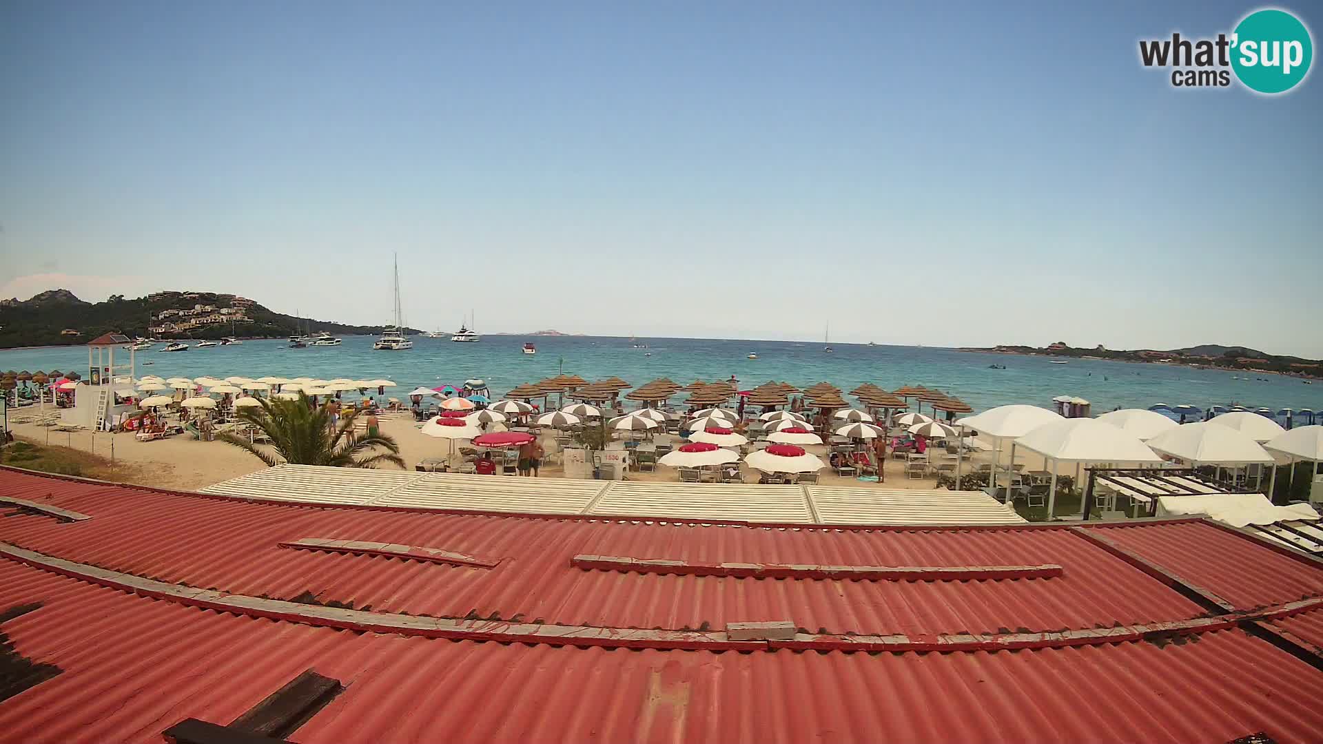Cámara en vivo de la playa Marinella – Porto Rotondo livecam Olbia – Cerdeña