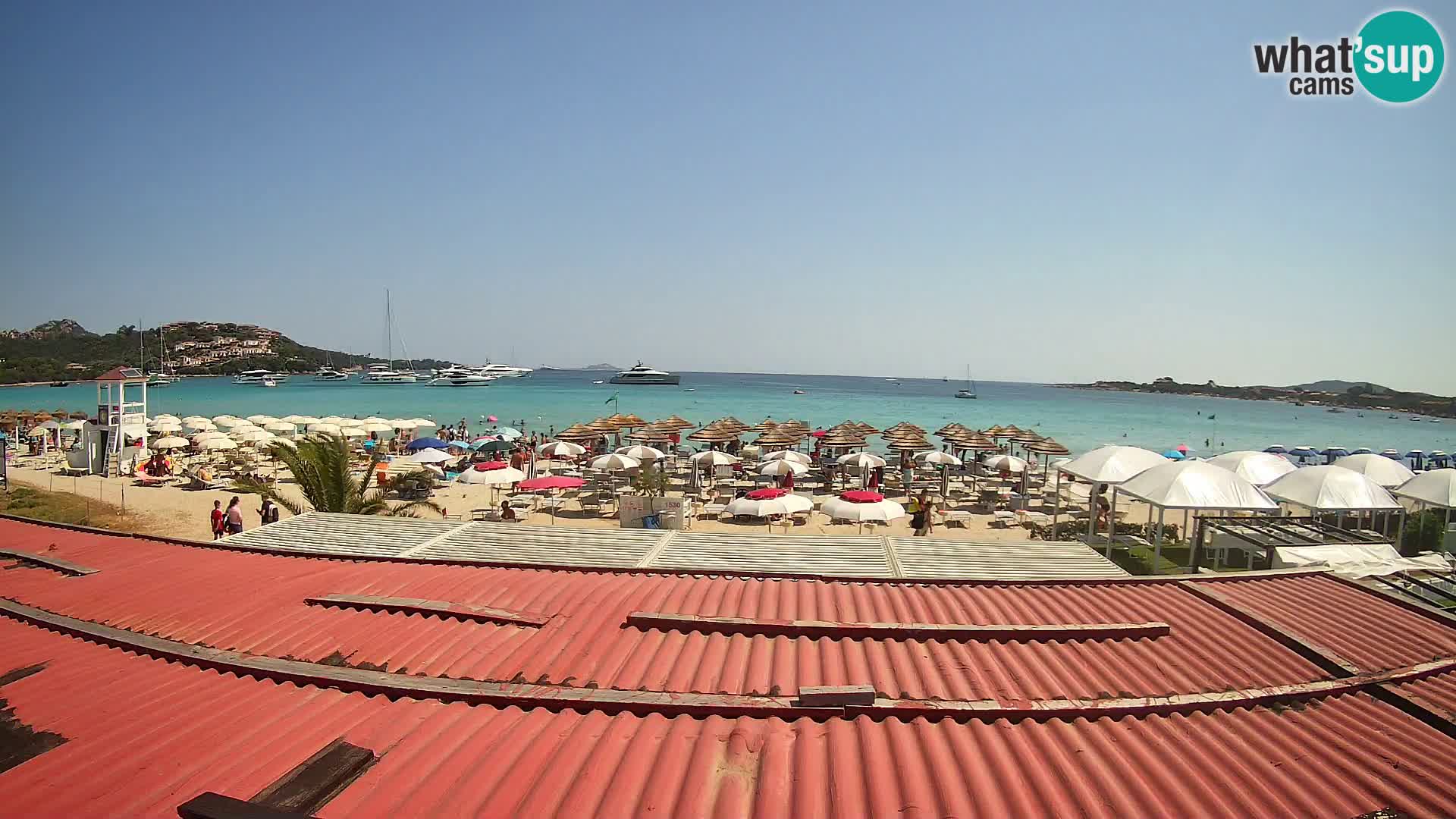 Webcam spiaggia Marinella – Porto Rotondo live cam Olbia – Sardegna