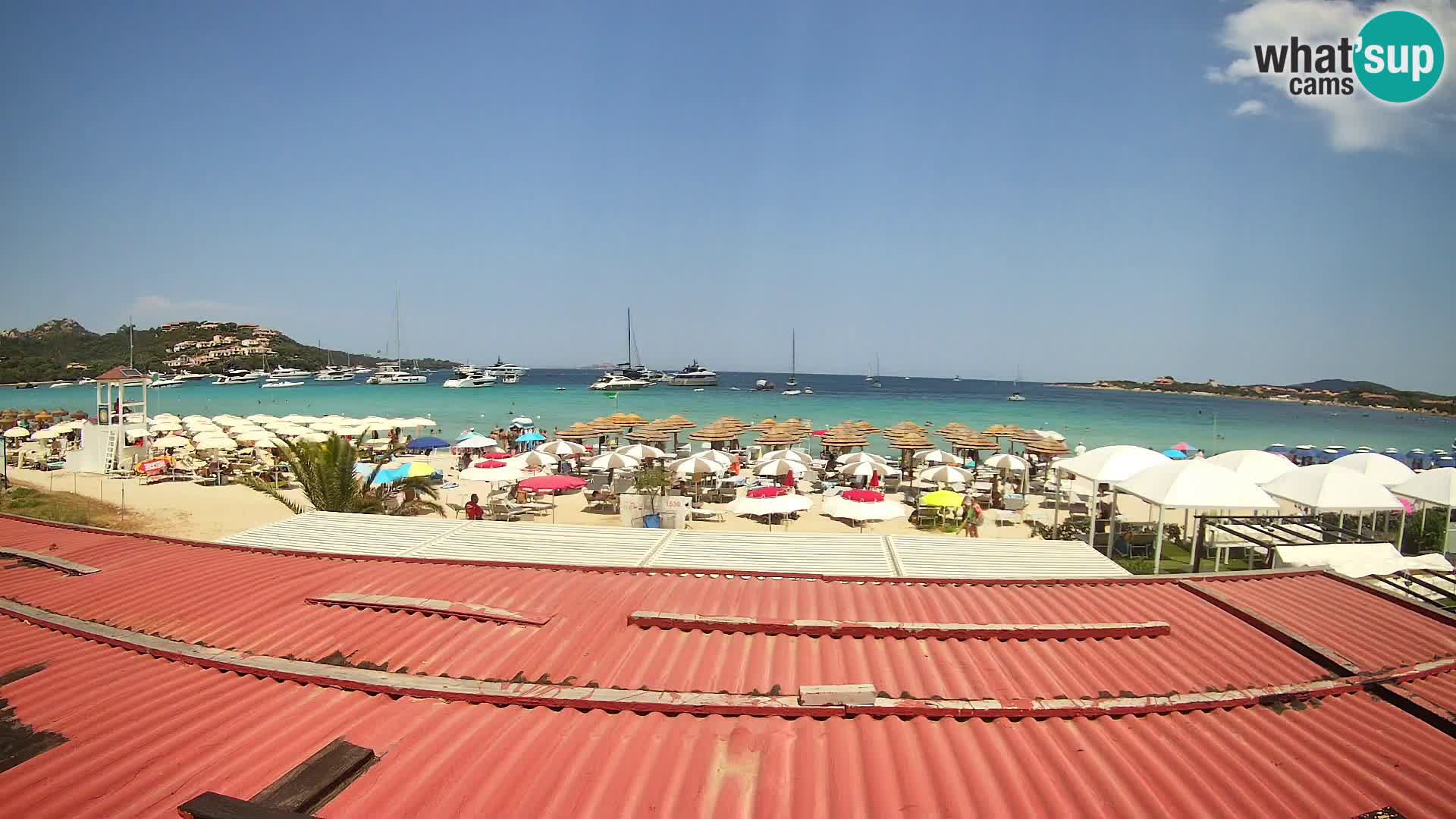 Web kamera Marinella plaže – Porto Rotondo u živo Olbia – Sardinija