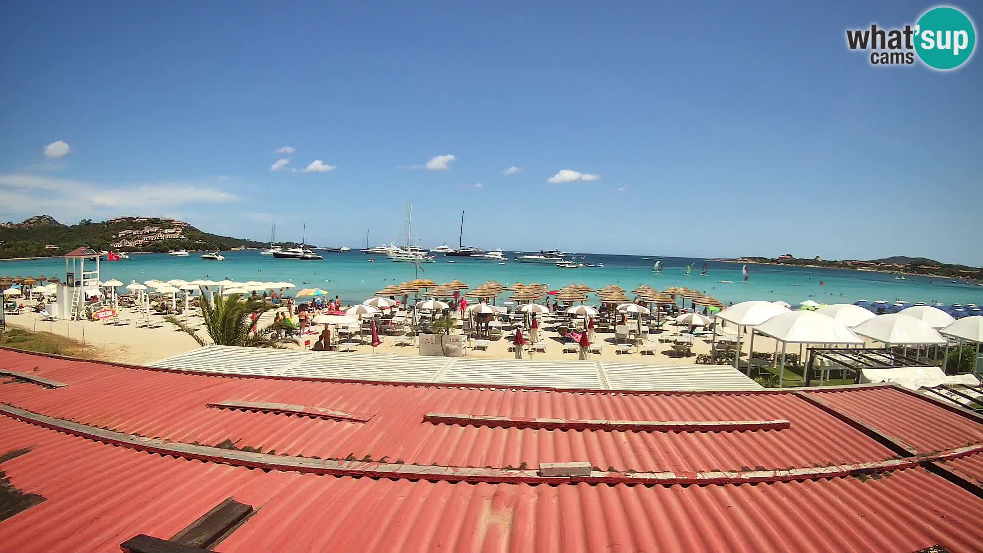 Spletna kamera plaža Marinella – Porto Rotondo v živo Olbia – Sardinija