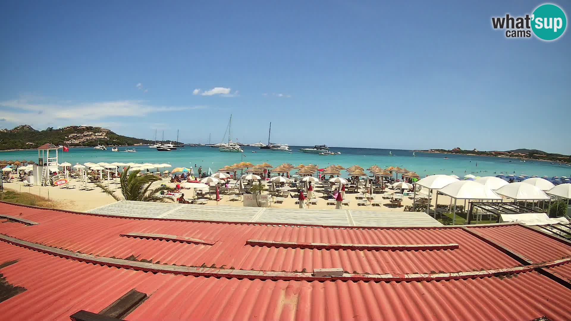 Spletna kamera plaža Marinella – Porto Rotondo v živo Olbia – Sardinija