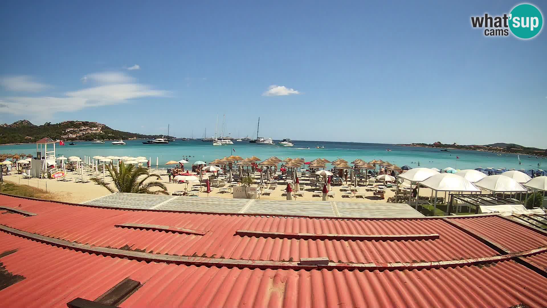 Webcam spiaggia Marinella – Porto Rotondo live cam Olbia – Sardegna