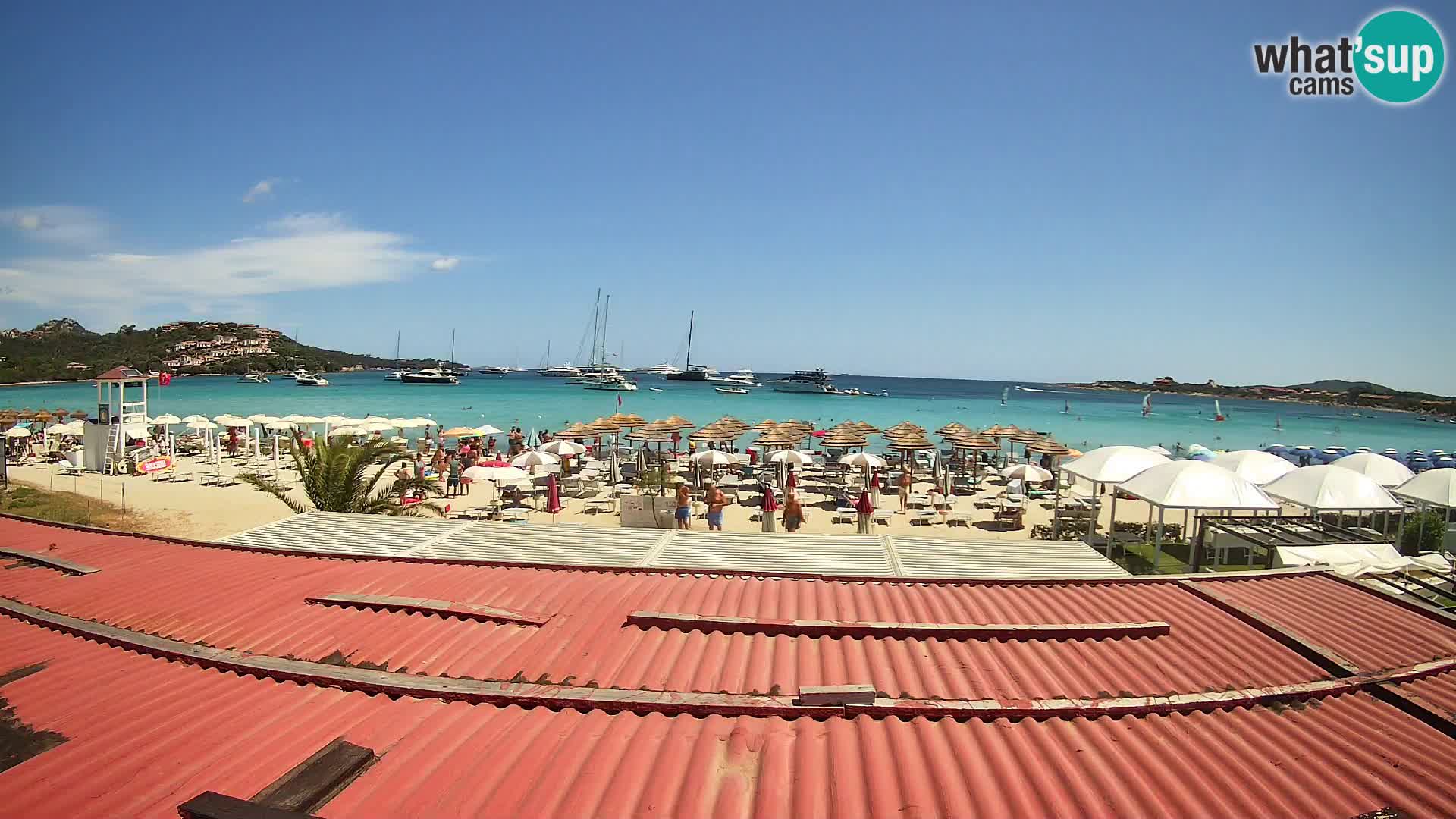 Web kamera Marinella plaže – Porto Rotondo u živo Olbia – Sardinija