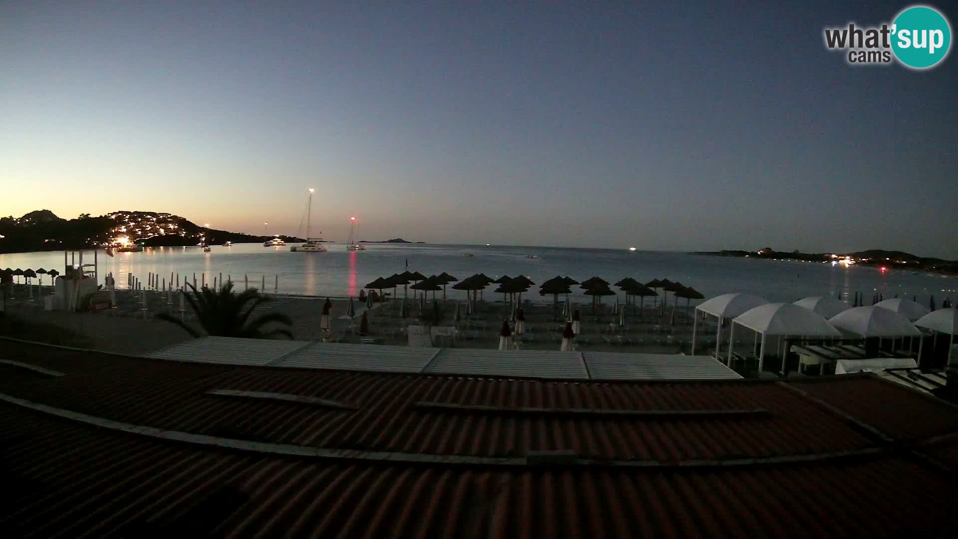 Webcam plage de Marinella – Porto Rotondo livecam Olbia – Sardaigne